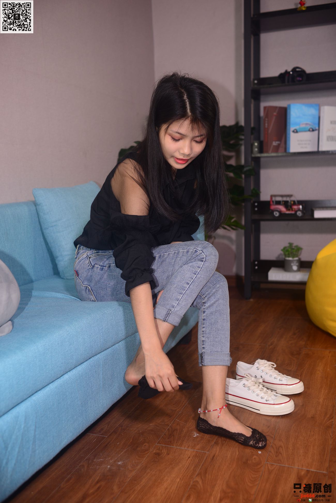 图片[127]-[只糖棉袜] NO.285 谢圆 蝉鸣漏进夏至[143P] – 速更版-美库