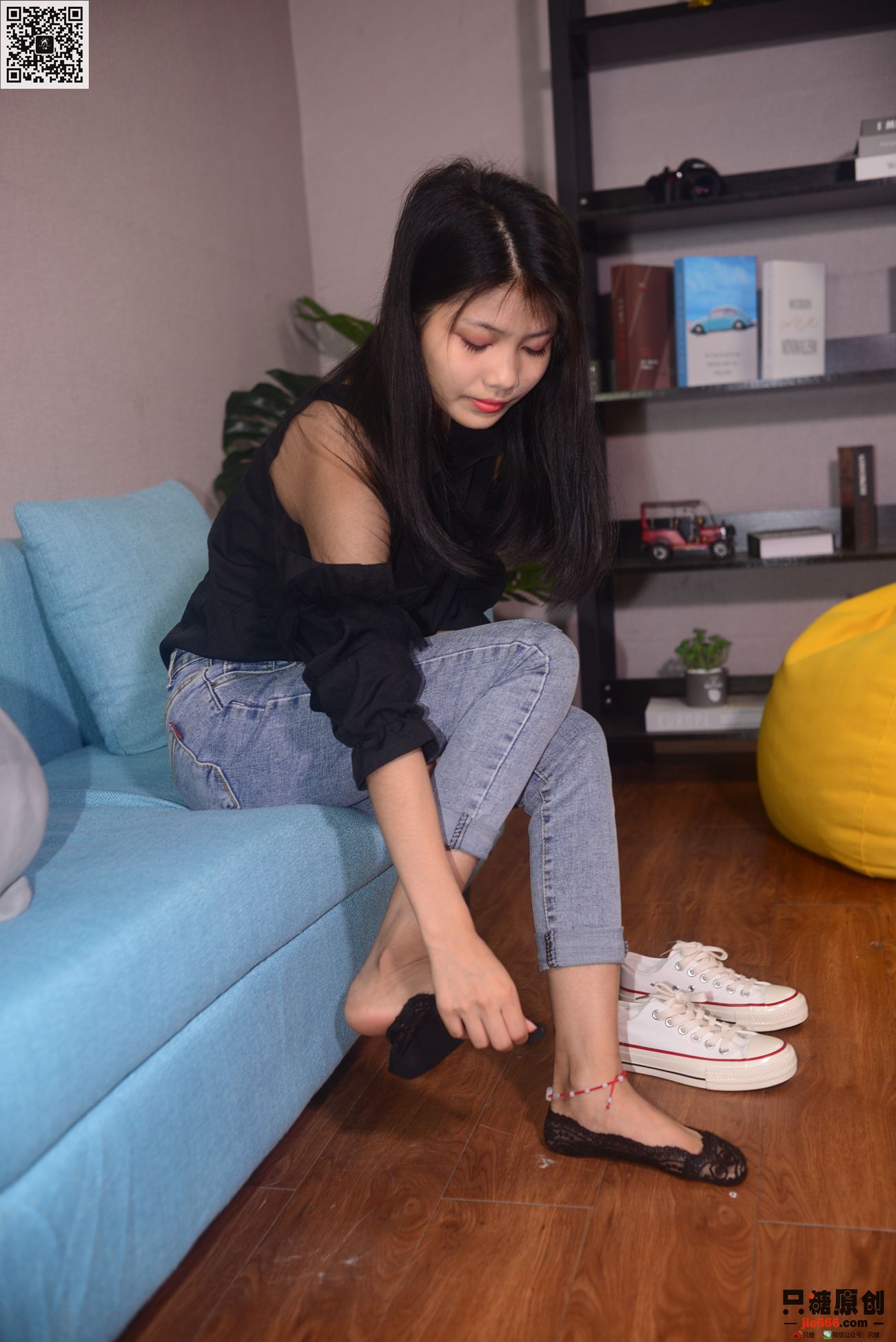 图片[128]-[只糖棉袜] NO.285 谢圆 蝉鸣漏进夏至[143P] – 速更版-美库