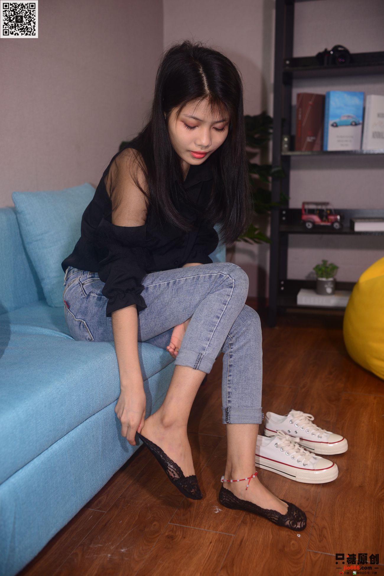 图片[129]-[只糖棉袜] NO.285 谢圆 蝉鸣漏进夏至[143P] – 速更版-美库