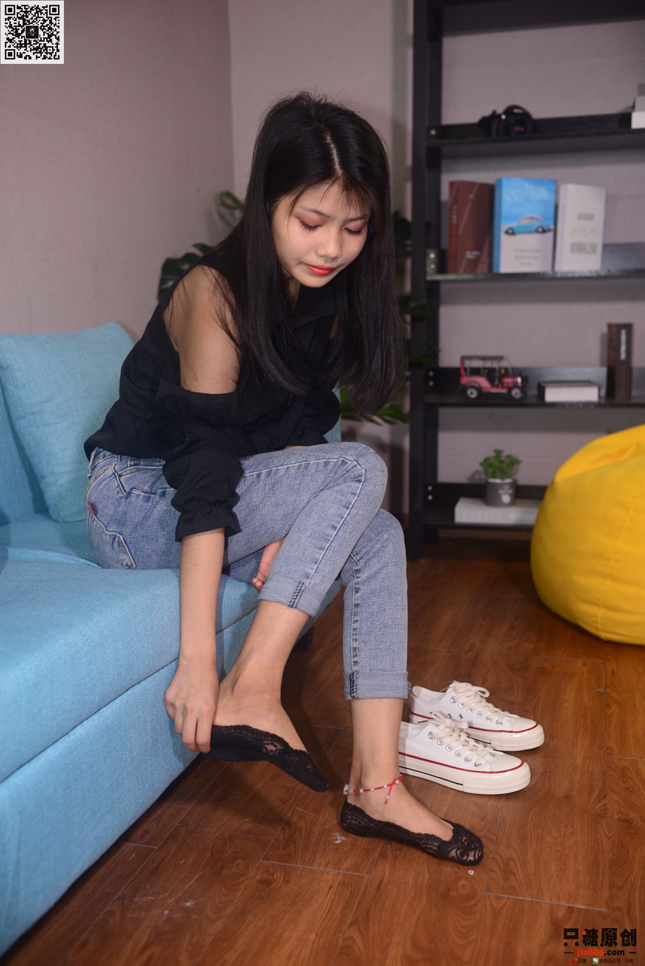 图片[130]-[只糖棉袜] NO.285 谢圆 蝉鸣漏进夏至[143P] – 速更版-美库