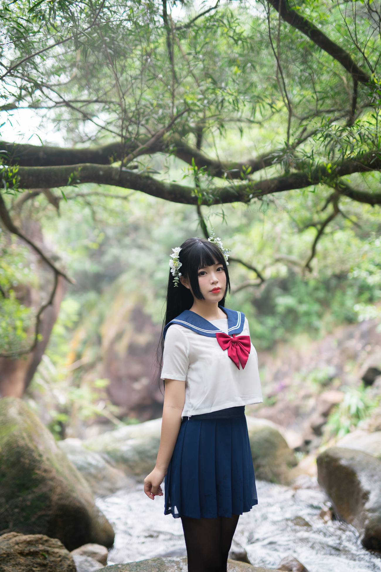 图片[57]-白烨 – 湿身JK水下版[98P] – 速更版-美库