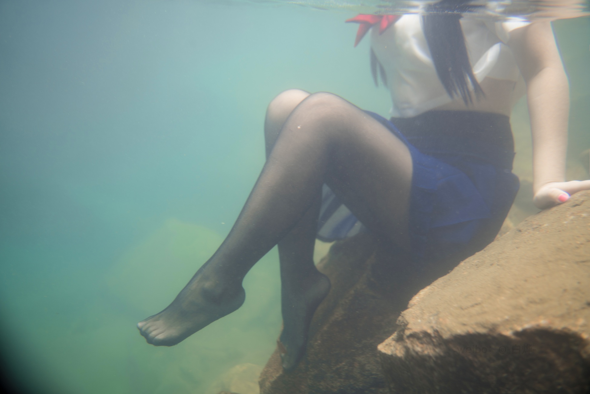 图片[65]-白烨 – 湿身JK水下版[98P] – 速更版-美库