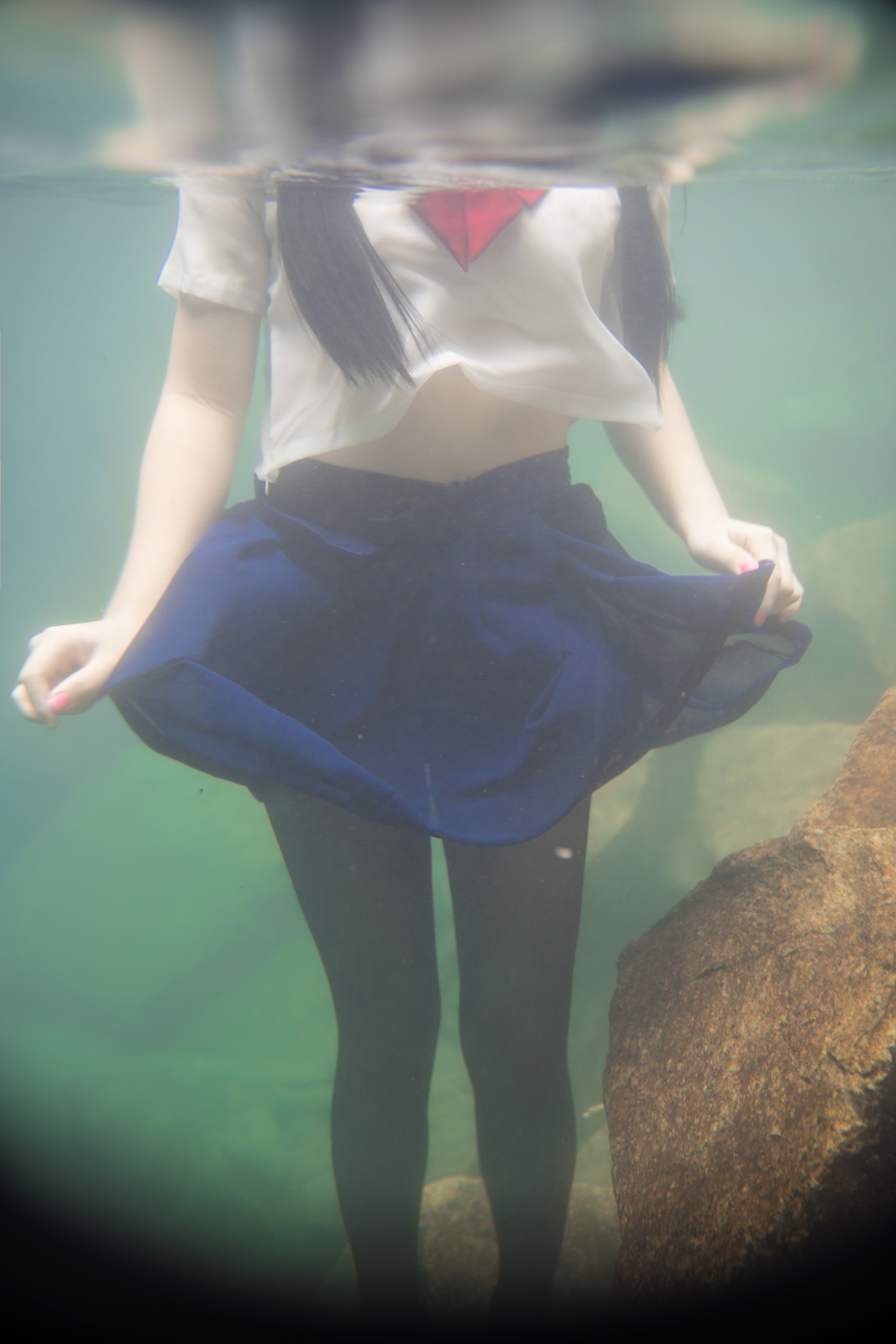 图片[66]-白烨 – 湿身JK水下版[98P] – 速更版-美库