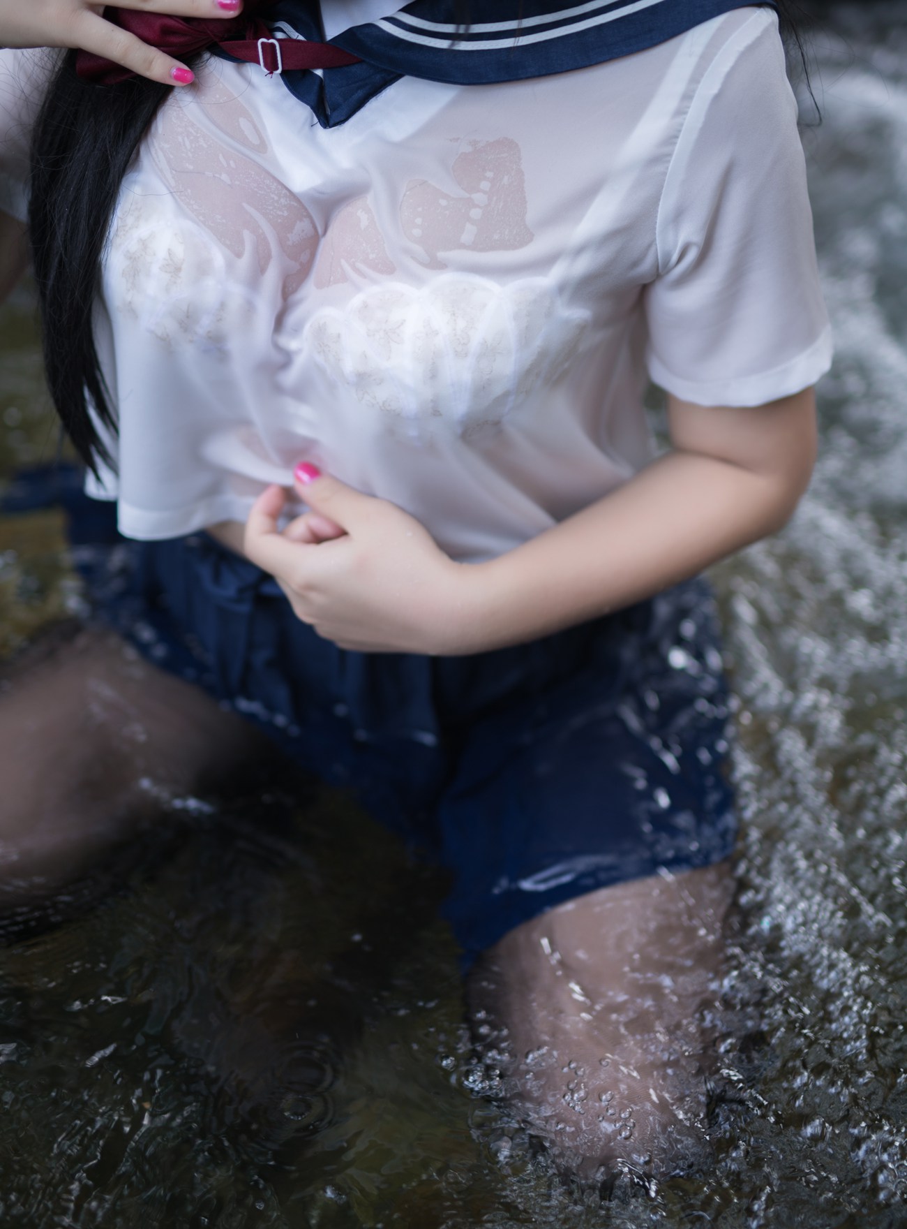 图片[70]-白烨 – 湿身JK水下版[98P] – 速更版-美库