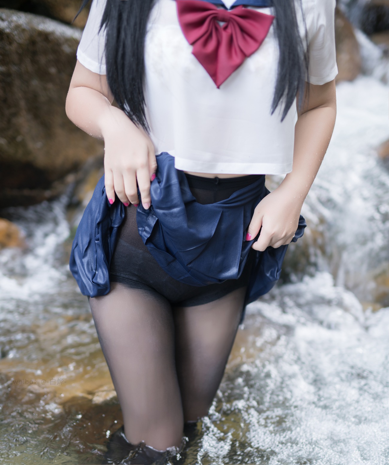 图片[74]-白烨 – 湿身JK水下版[98P] – 速更版-美库