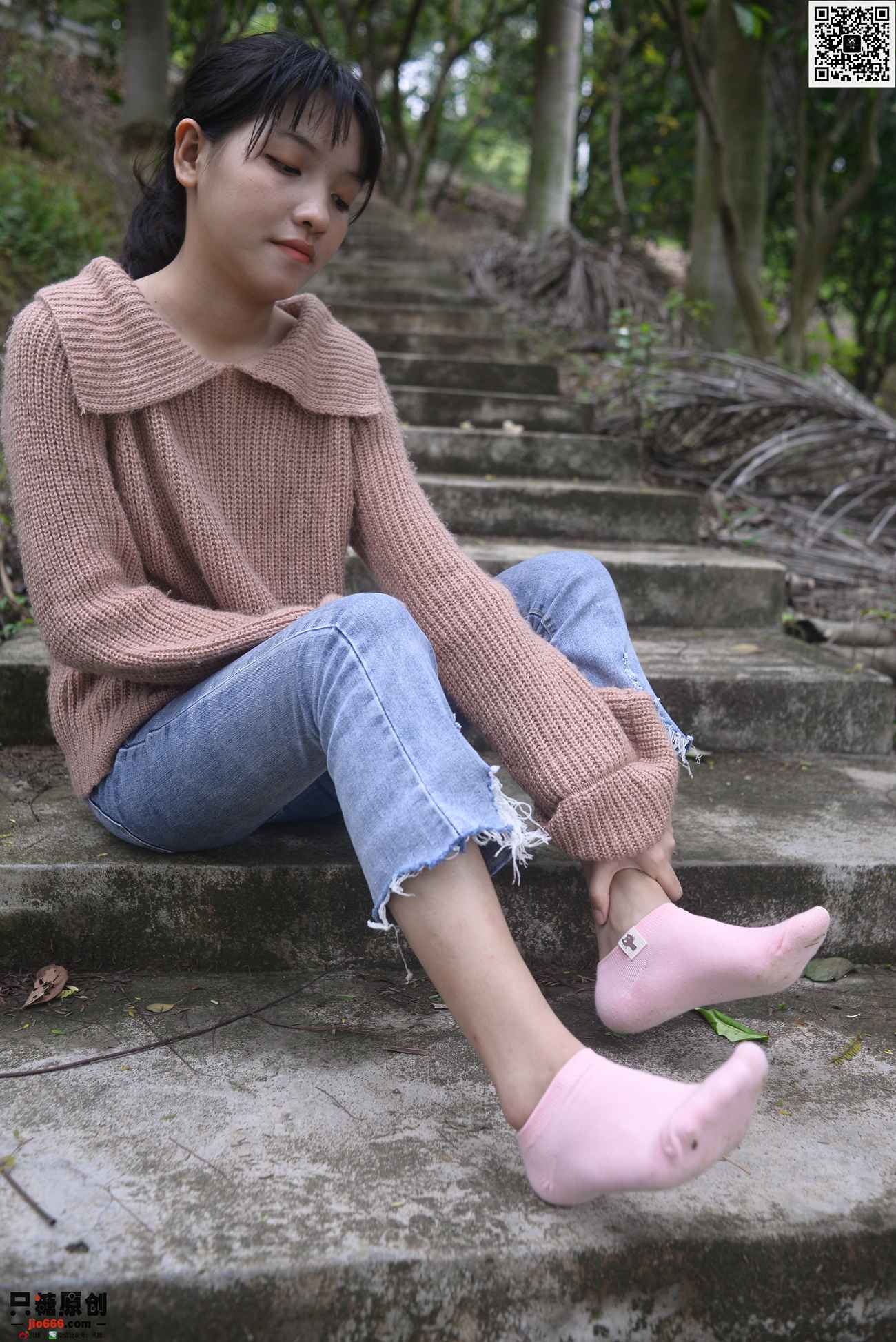 图片[16]-[只糖棉袜]NO.287 点点 温柔的晚风[156P] – 速更版-美库