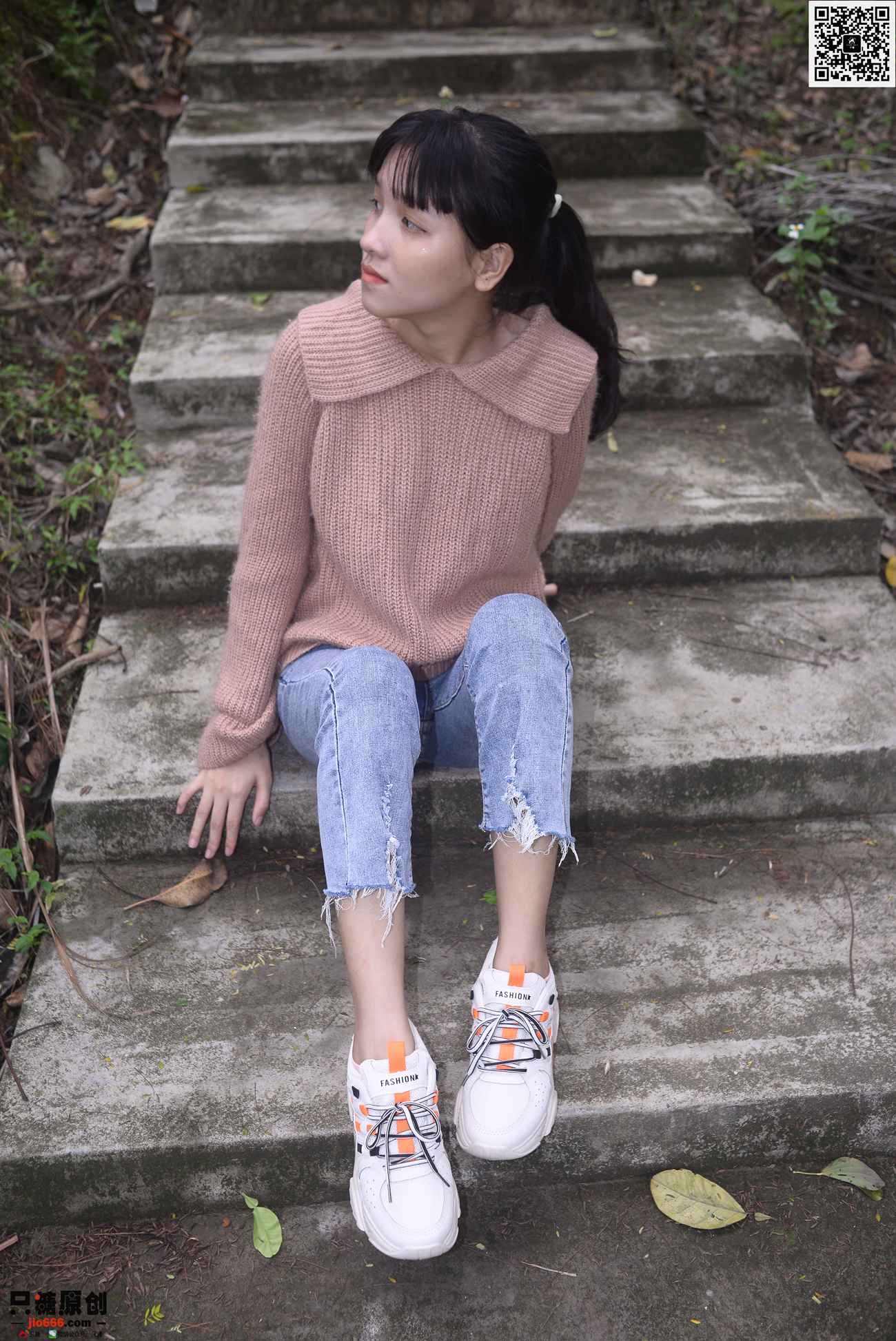 图片[111]-[只糖棉袜]NO.287 点点 温柔的晚风[156P] – 速更版-美库