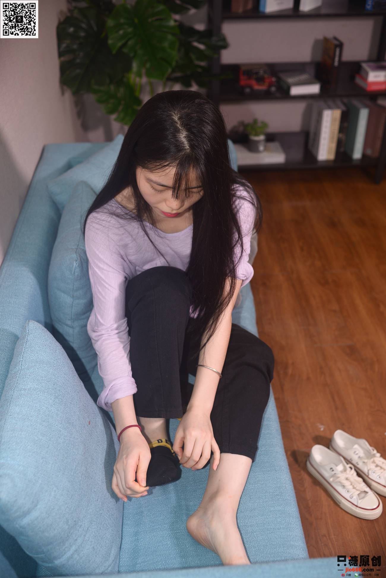 图片[128]-[只糖棉袜]NO.288 婧琪 鹿踏雾而来[153P] – 速更版-美库