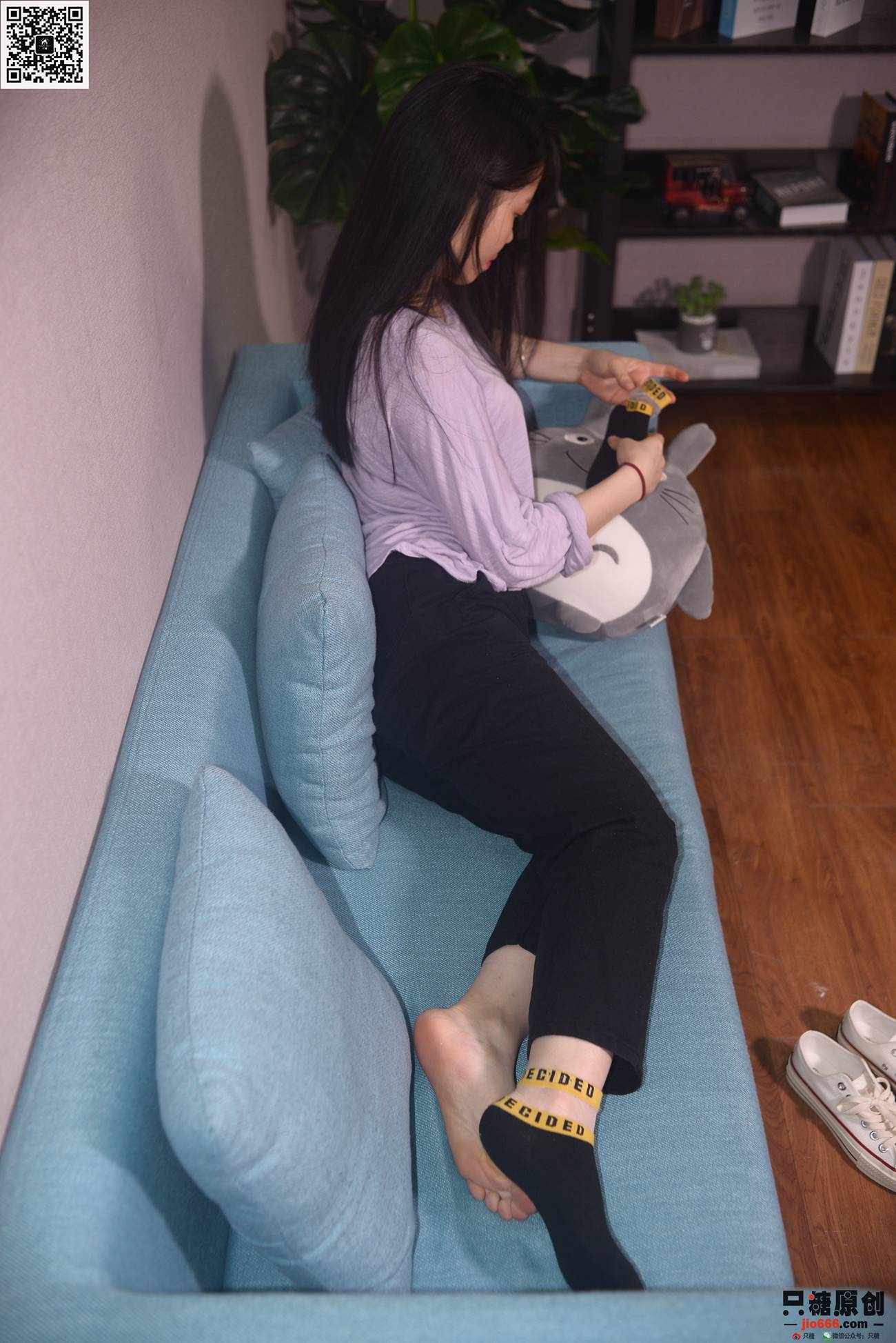 图片[139]-[只糖棉袜]NO.288 婧琪 鹿踏雾而来[153P] – 速更版-美库