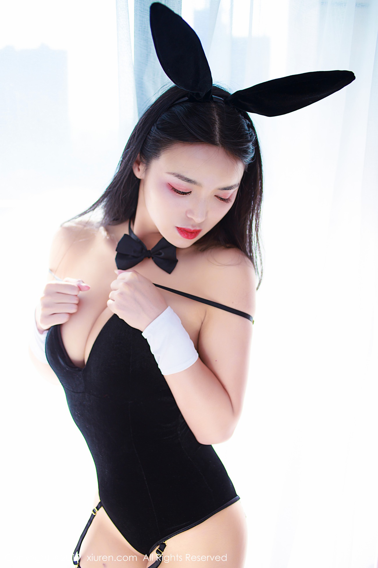 图片[41]-[Xiuren秀人网]XR20190911N01678 2019.09.11 NO.1678 现代性感兔女郎内衣装扮 金静熙[50+1P] – 速更版-美库