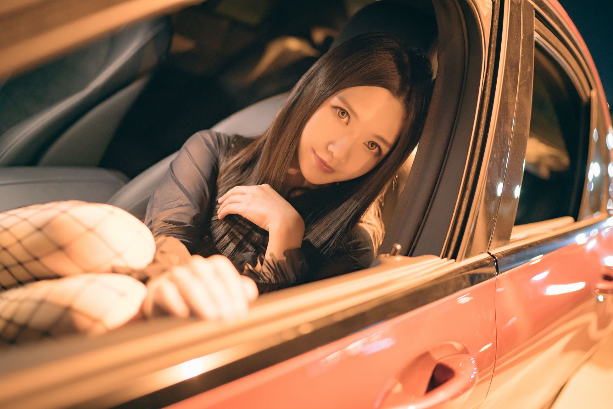 图片[10]-源纱希喵喵喵  香车美人[16P] – 速更版-美库