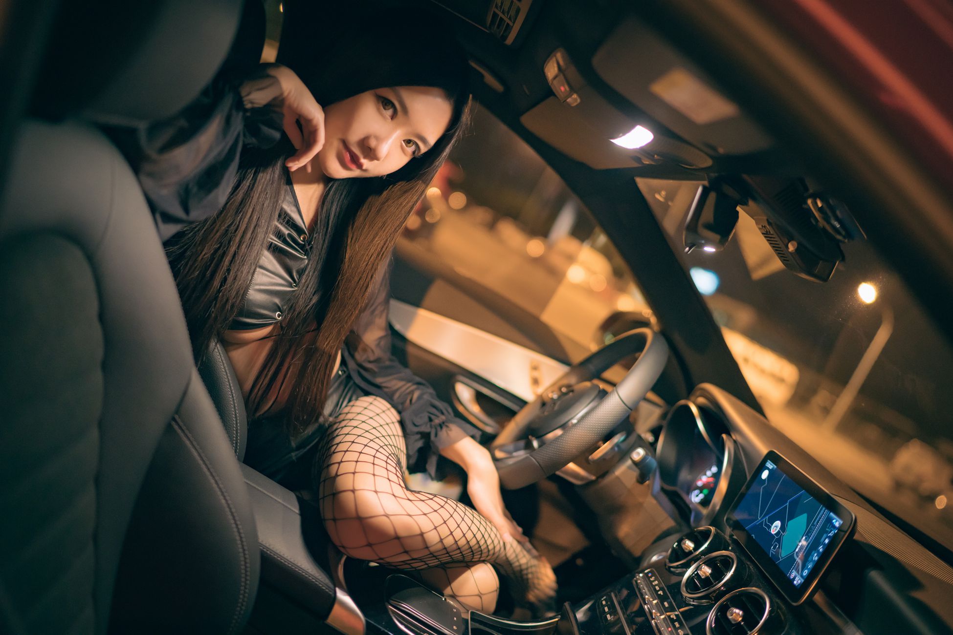 图片[13]-源纱希喵喵喵  香车美人[16P] – 速更版-美库