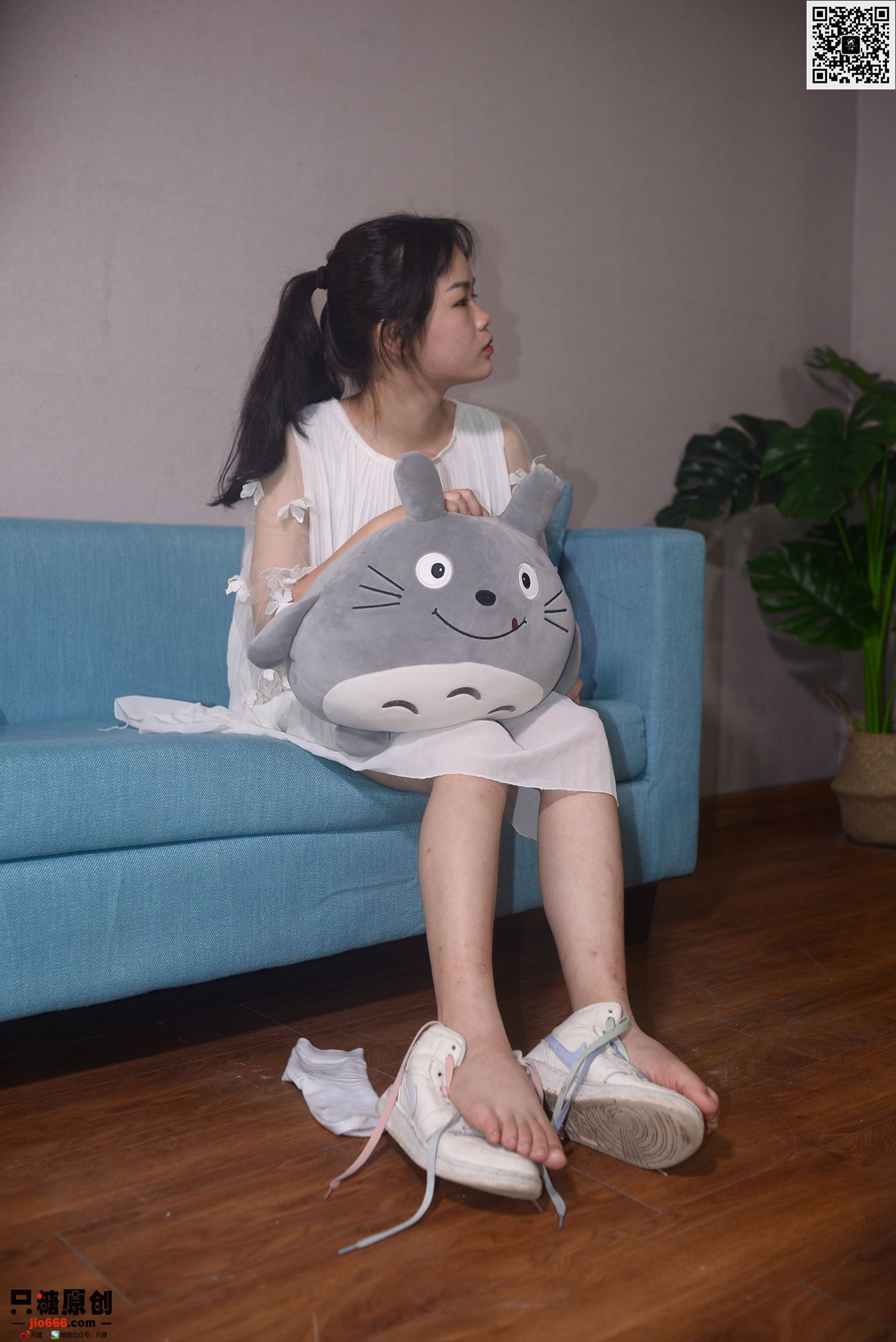 图片[105]-[只糖棉袜]NO.290 小萱 流水趁桃花[148P] – 速更版-美库