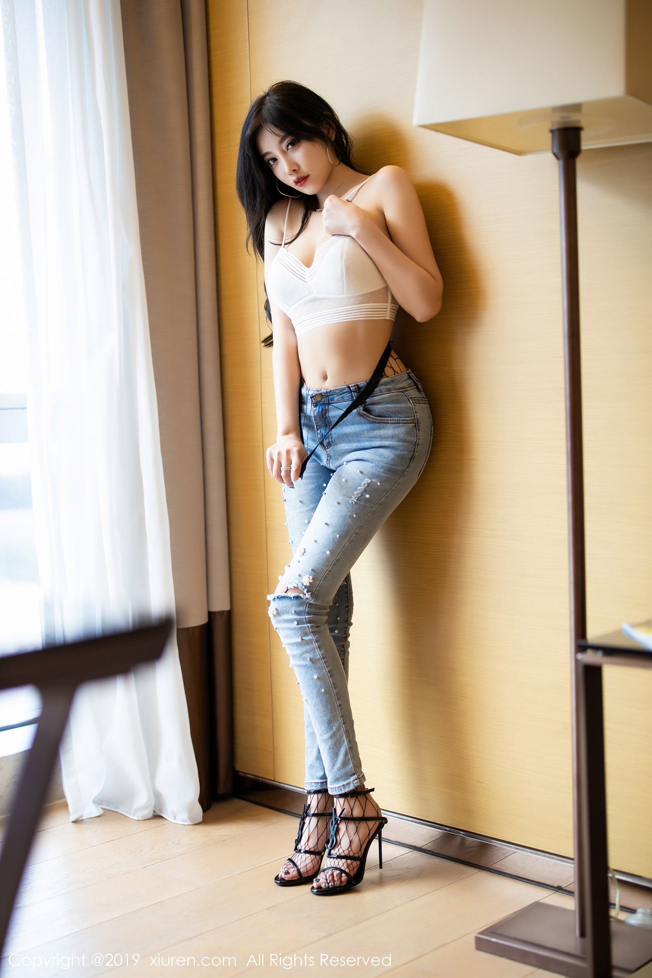 图片[52]-[Xiuren秀人网]XR20191022N01746 2019.10.22 NO.1746 质感极致到销魂的网袜美腿翘臀诱惑 杨晨晨sugar[96+1P] – 速更版-美库