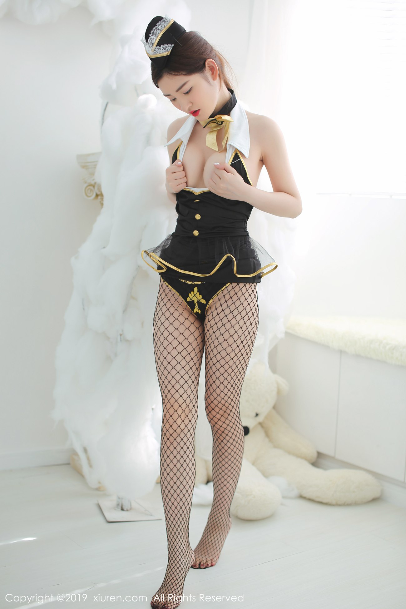 图片[38]-[Xiuren秀人网]XR20191028N01754 2019.10.28 NO.1754 性感网袜精彩诱惑 沈梦瑶[44+1P] – 速更版-美库