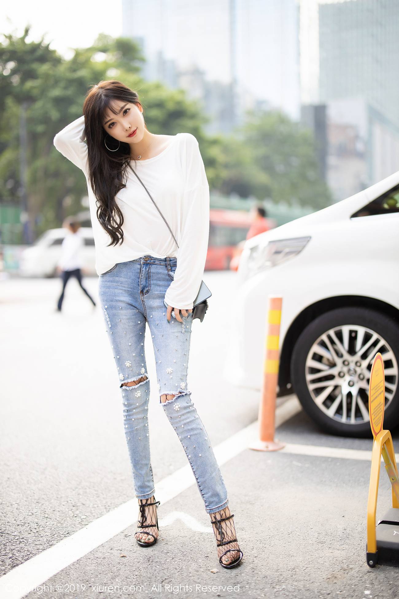 图片[91]-[Xiuren秀人网]XR20191022N01746 2019.10.22 NO.1746 质感极致到销魂的网袜美腿翘臀诱惑 杨晨晨sugar[96+1P] – 速更版-美库