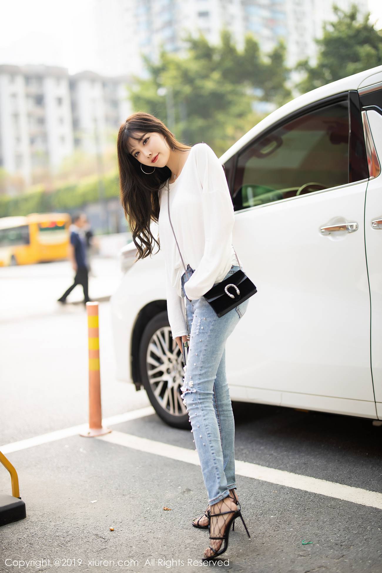 图片[95]-[Xiuren秀人网]XR20191022N01746 2019.10.22 NO.1746 质感极致到销魂的网袜美腿翘臀诱惑 杨晨晨sugar[96+1P] – 速更版-美库