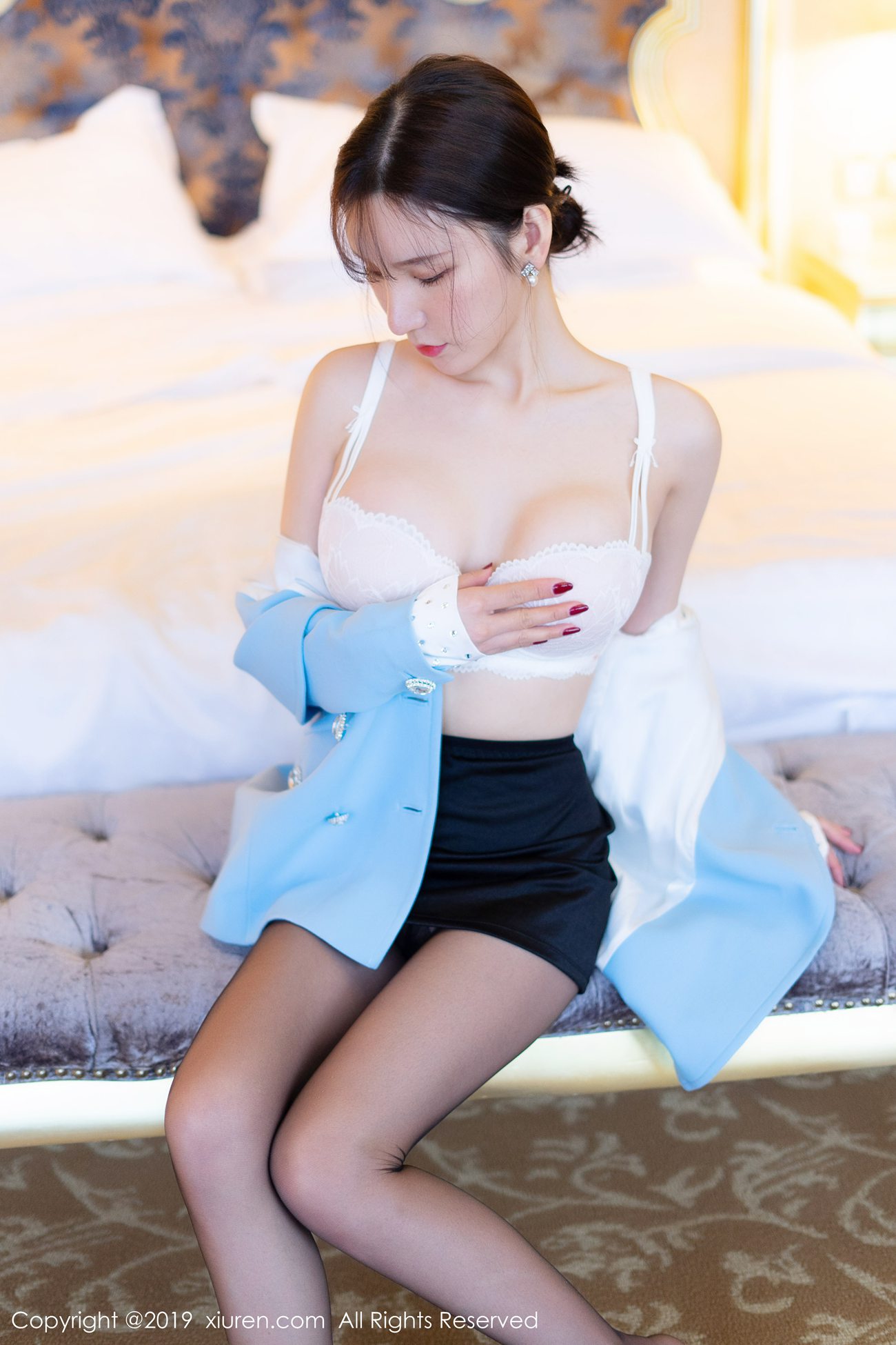 图片[45]-[Xiuren秀人网]XR20191105N01774 2019.11.05 NO.1774 诱惑黑丝剧情丰富内容精彩诱人 周于希Sandy[76+1P] – 速更版-美库