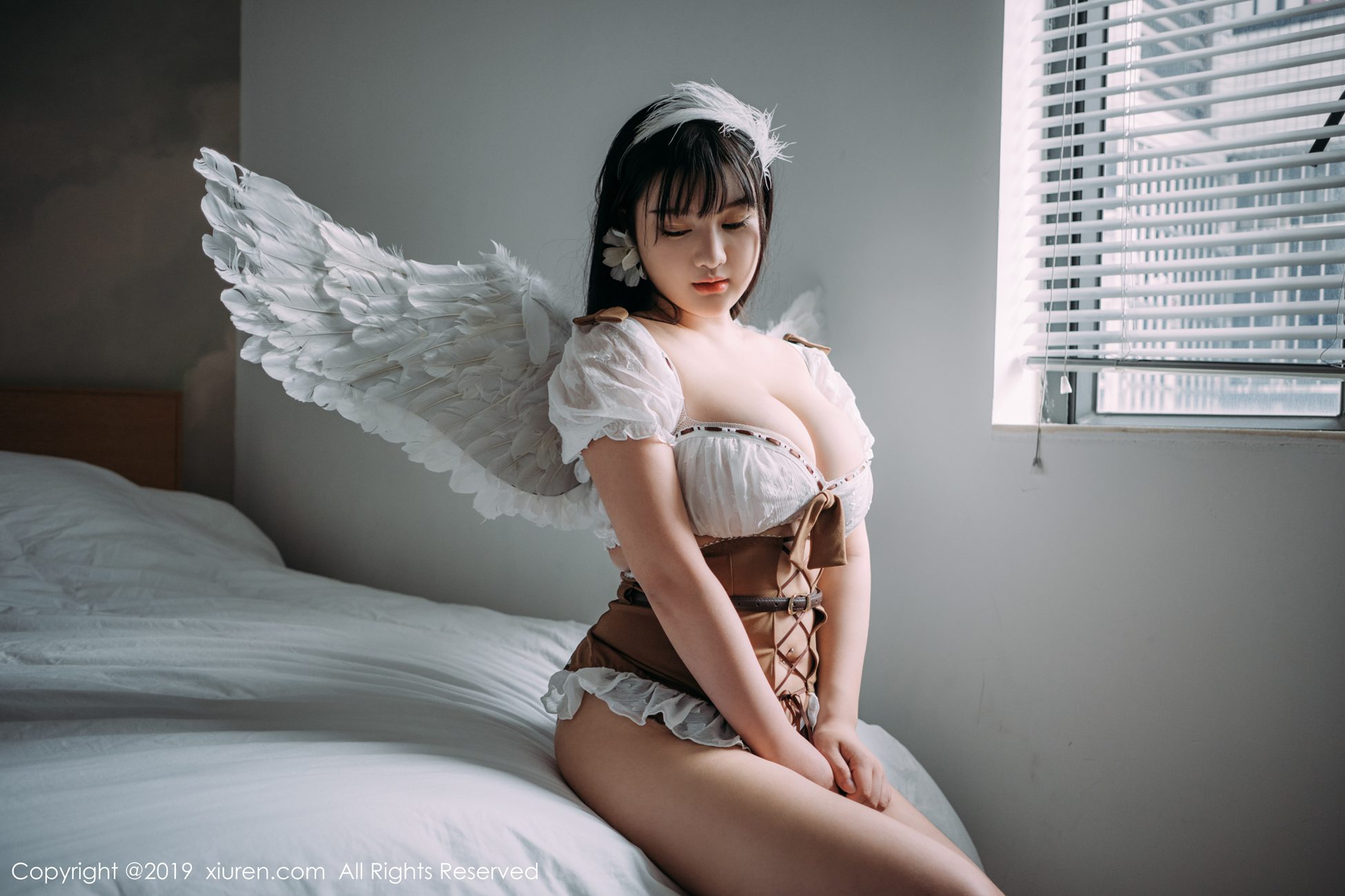 图片[61]-[Xiuren秀人网]XR20191204N01824 2019.12.04 NO.1824 演绎女仆与魅惑内衣 小尤奈[70+1P] – 速更版-美库