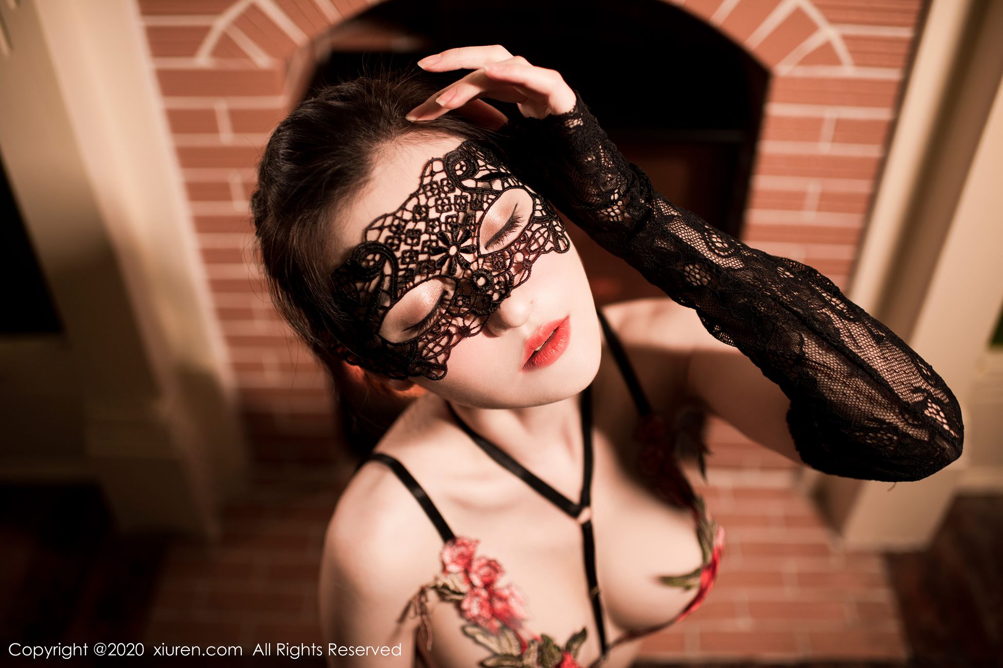 图片[22]-[Xiuren秀人网]XR20200112N01923 2020.01.12 NO.1923 黑丝蕾丝面罩 沈梦瑶[40+1P] – 速更版-美库