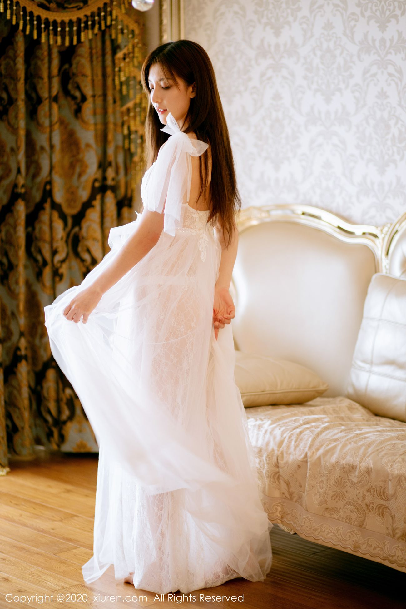 图片[58]-[Xiuren秀人网]XR20200109N01914 2020.01.09 NO.1914 半透白纱 林文文yooki[62+1P] – 速更版-美库