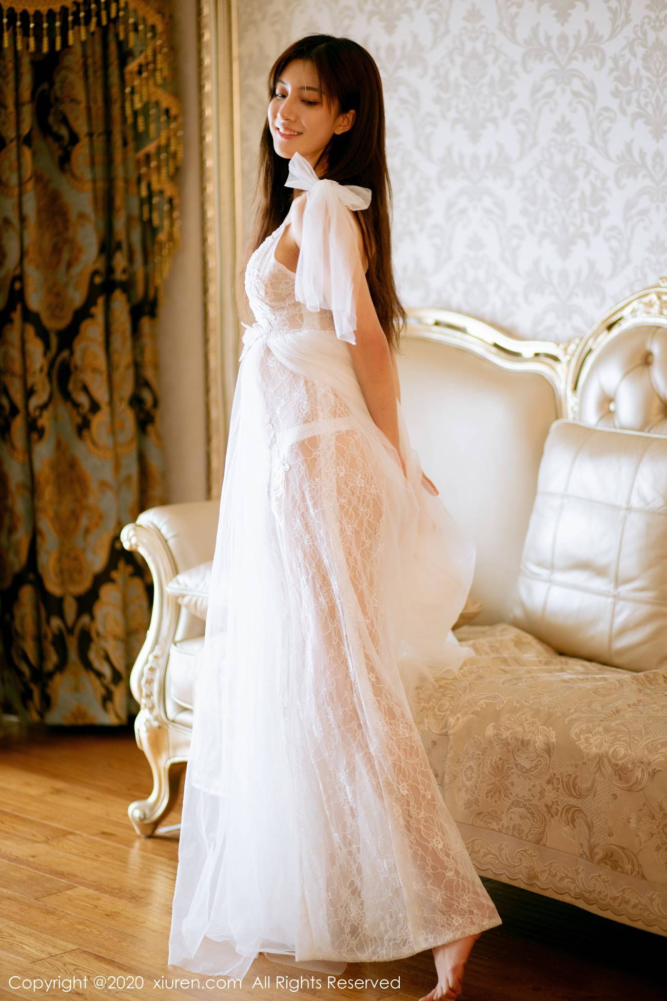 图片[60]-[Xiuren秀人网]XR20200109N01914 2020.01.09 NO.1914 半透白纱 林文文yooki[62+1P] – 速更版-美库