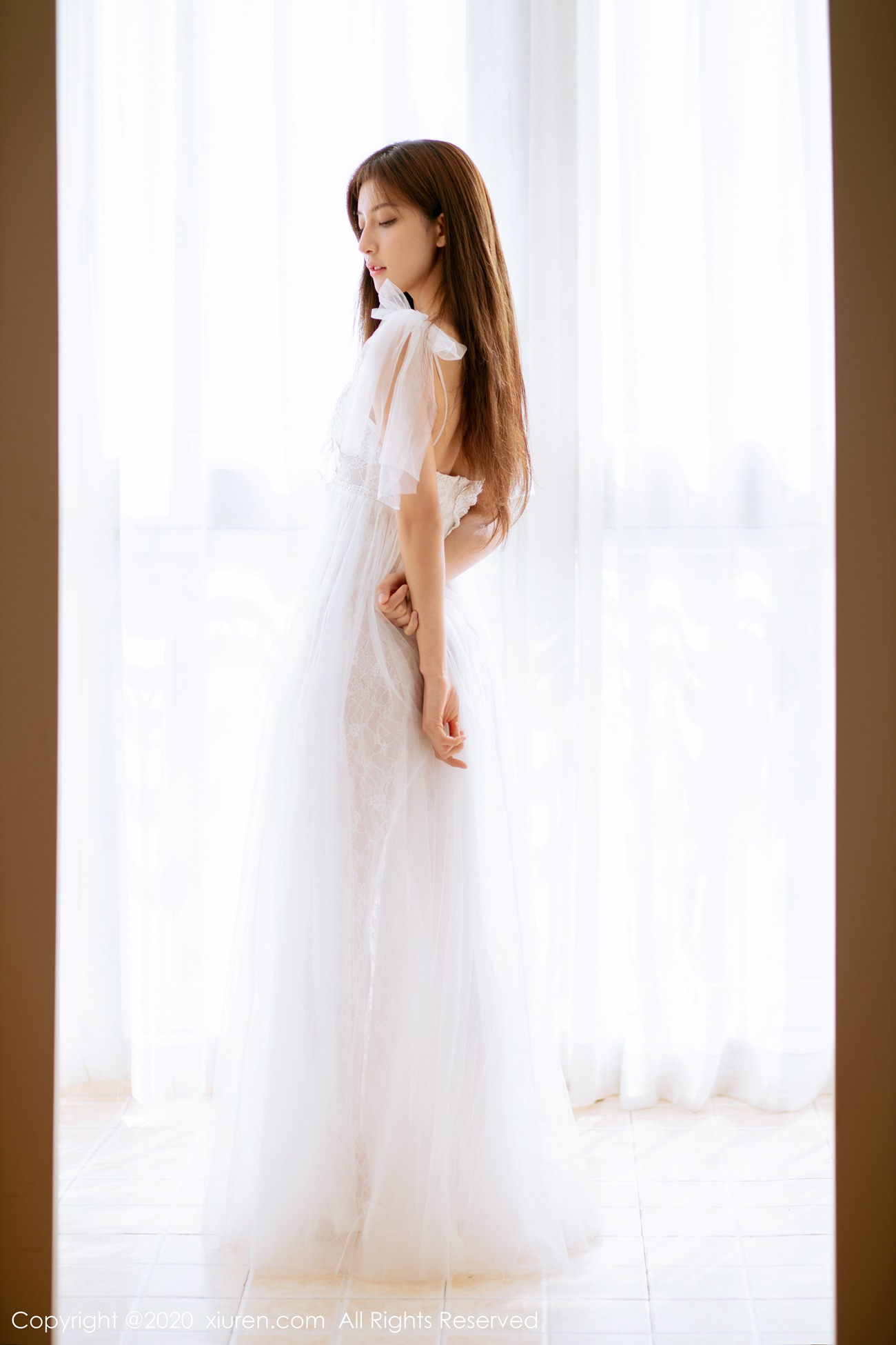 图片[61]-[Xiuren秀人网]XR20200109N01914 2020.01.09 NO.1914 半透白纱 林文文yooki[62+1P] – 速更版-美库