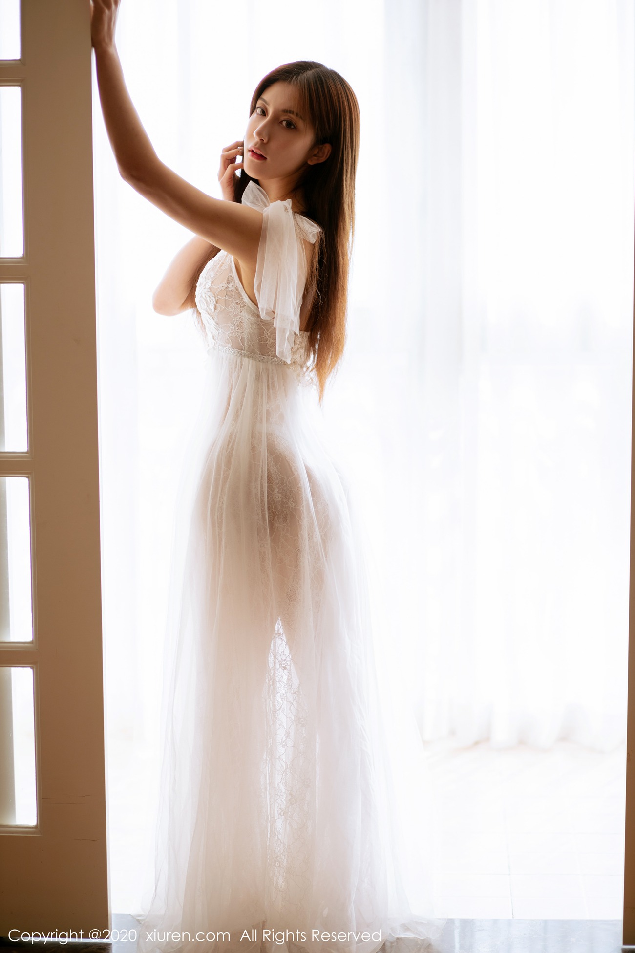 图片[63]-[Xiuren秀人网]XR20200109N01914 2020.01.09 NO.1914 半透白纱 林文文yooki[62+1P] – 速更版-美库