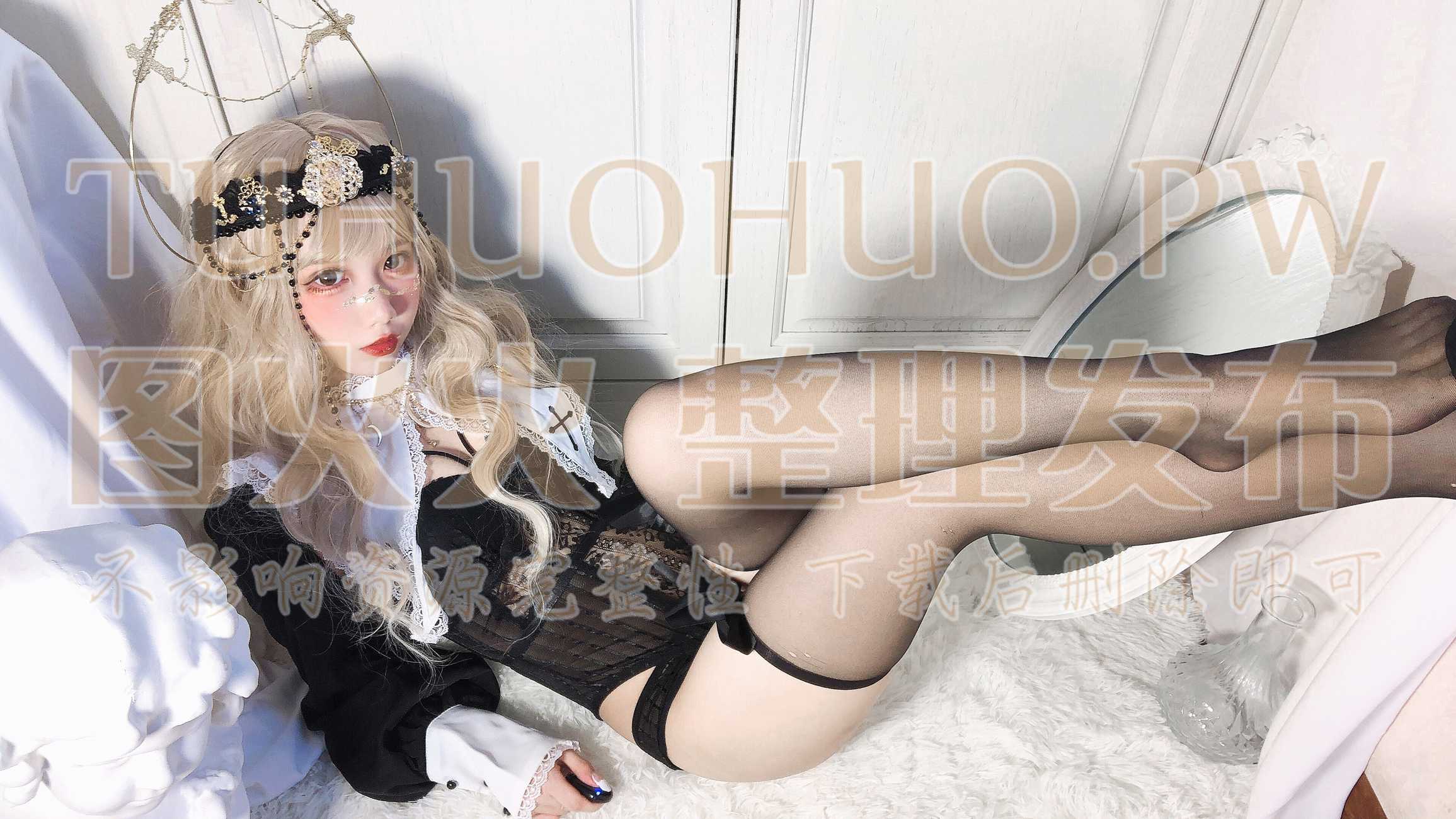 图片[25]-果咩酱w – 叛逆修女[30P] – 速更版-美库