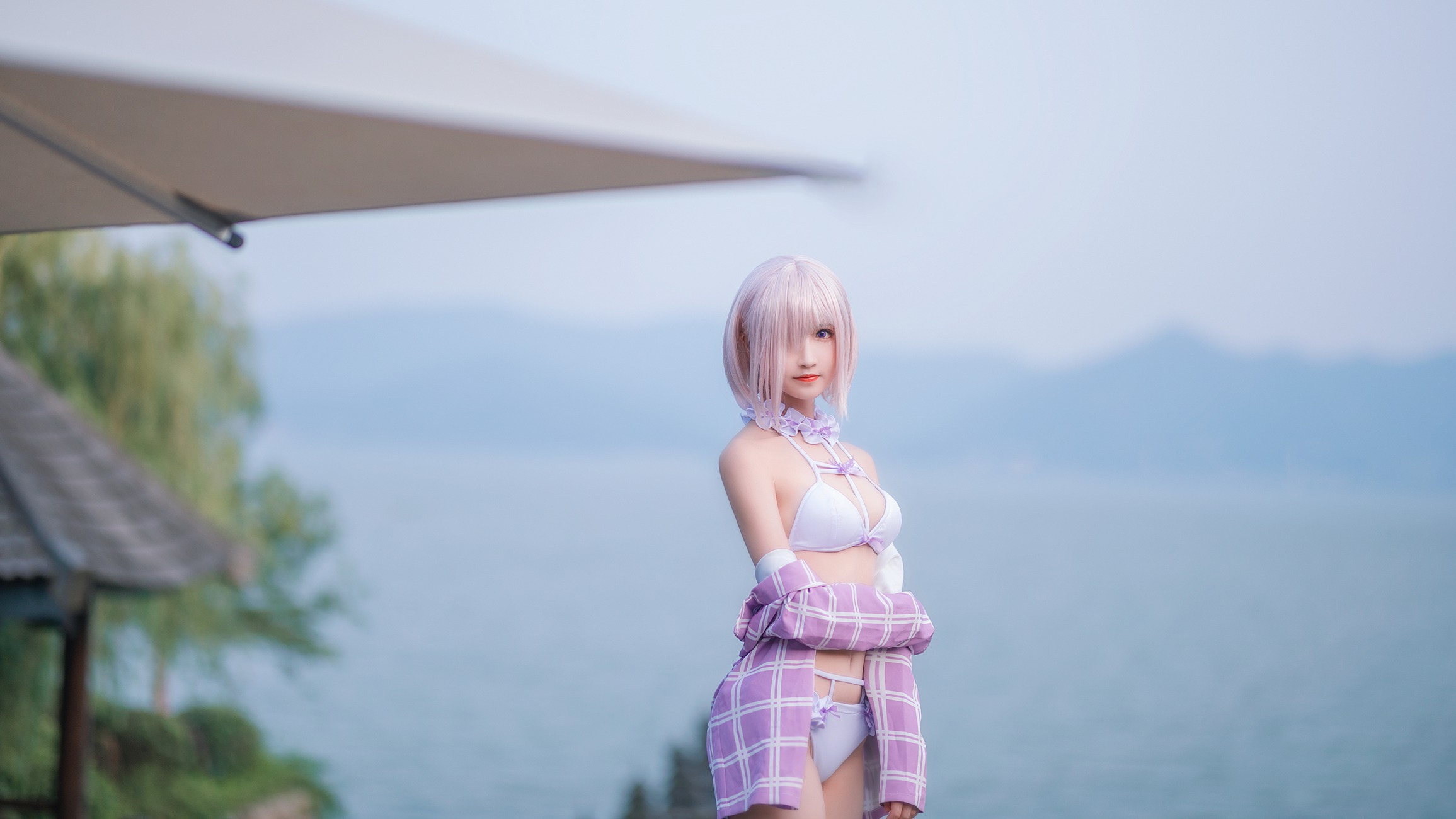 图片[25]-三度_69 – 玛修泳装[41P] – 速更版-美库