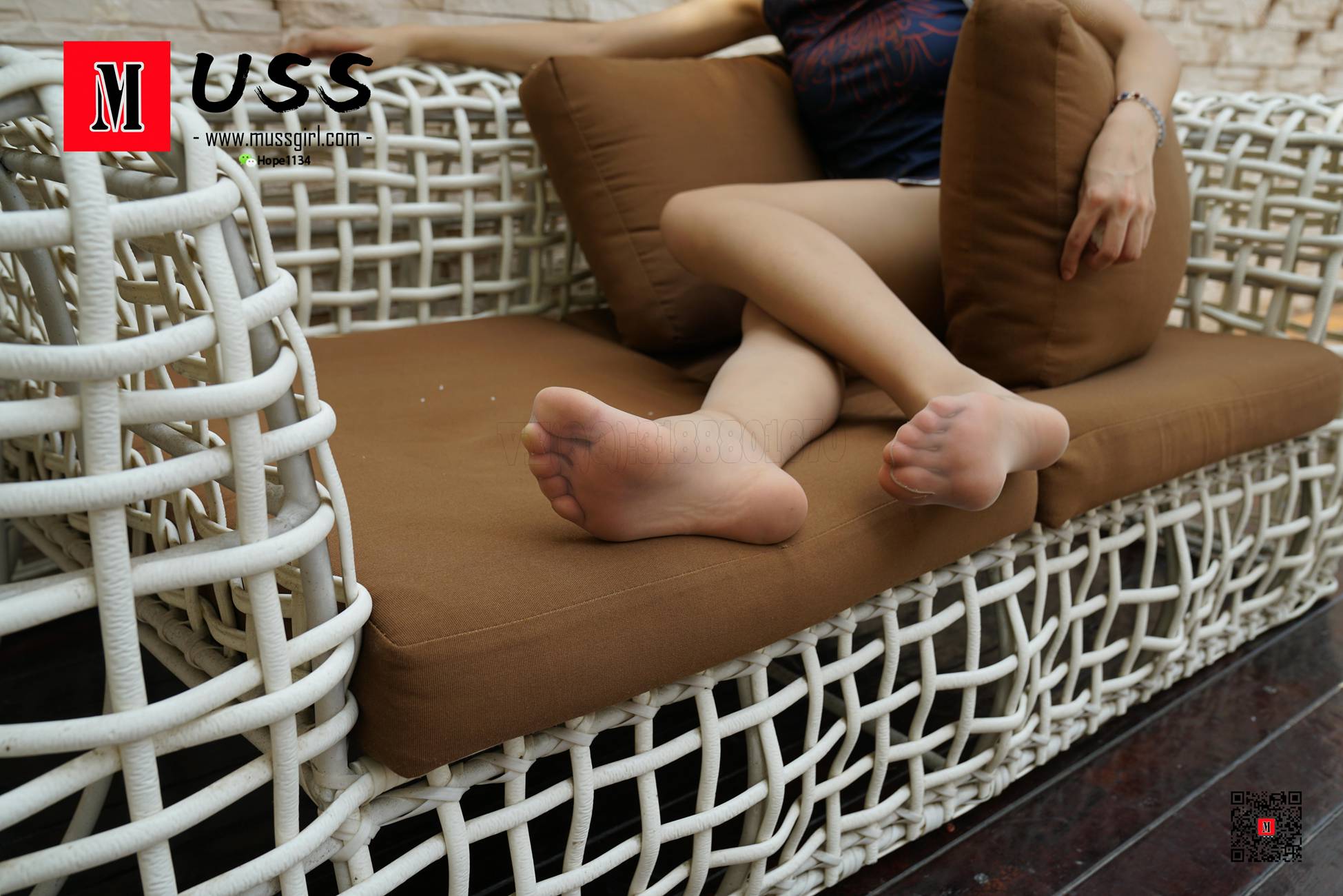 图片[13]-[MussGirl慕丝女郎]NO.054 我不轻易露腿，因为我不想“生灵涂炭”《脚》[88P] – 速更版-美库