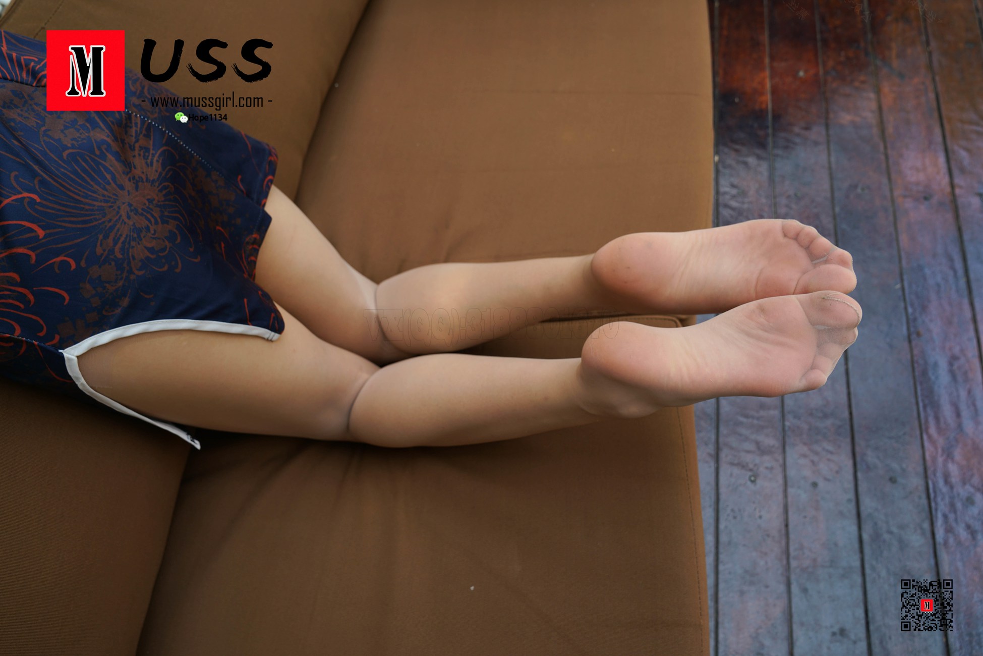 图片[41]-[MussGirl慕丝女郎]NO.054 我不轻易露腿，因为我不想“生灵涂炭”《脚》[88P] – 速更版-美库