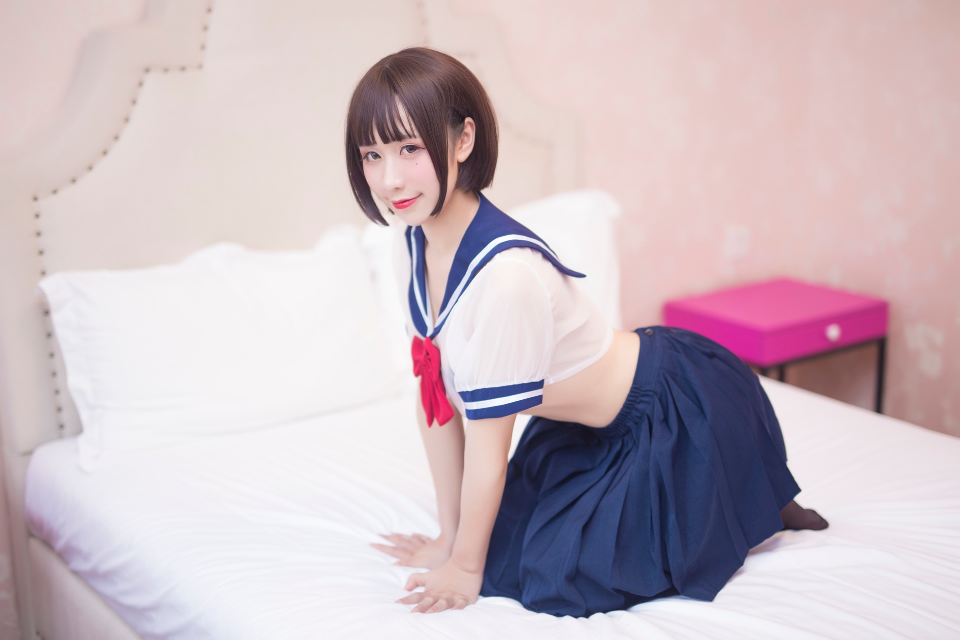 图片[11]-九曲Jean – JK透明制服[21P] – 速更版-美库