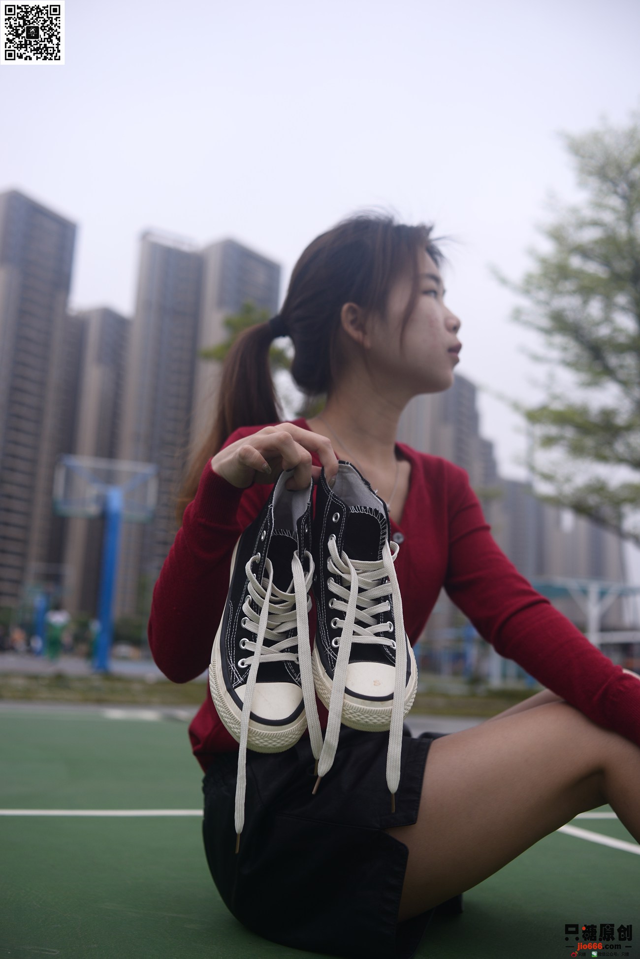 图片[17]-[只糖棉袜]NO.294 小茜 追赶日落[152P] – 速更版-美库