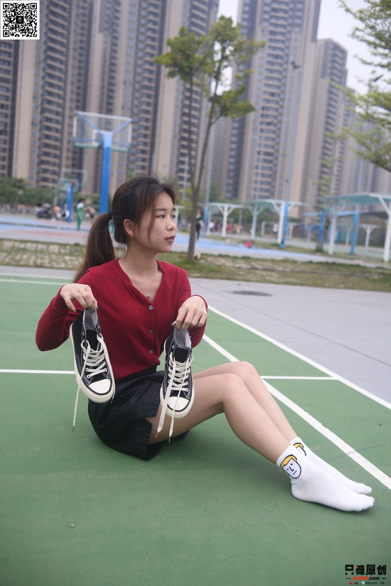 图片[20]-[只糖棉袜]NO.294 小茜 追赶日落[152P] – 速更版-美库