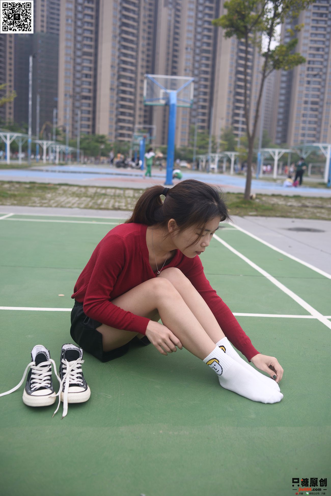 图片[37]-[只糖棉袜]NO.294 小茜 追赶日落[152P] – 速更版-美库