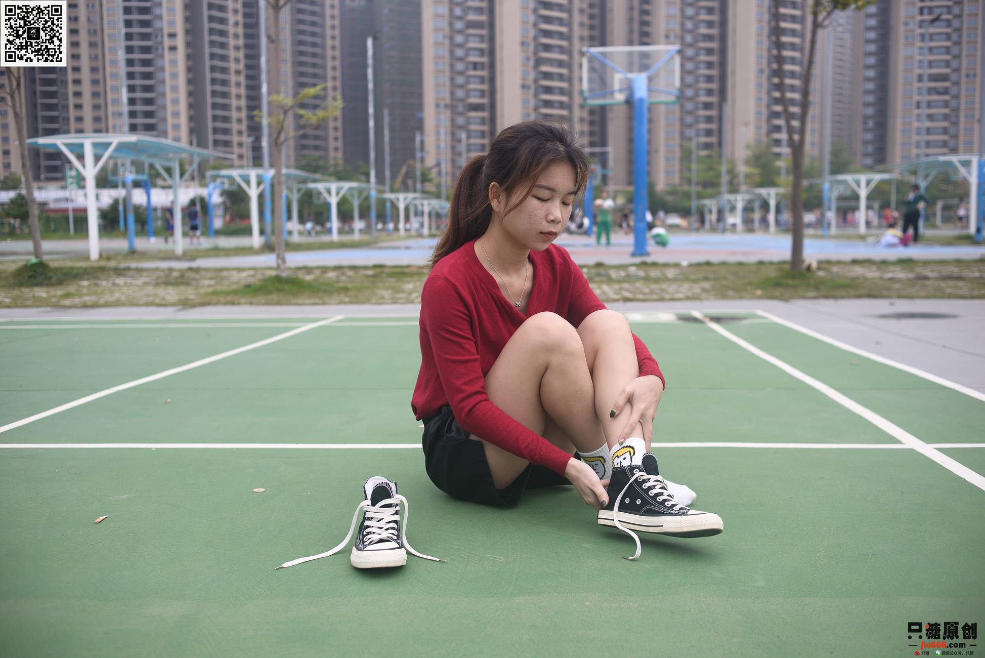 图片[39]-[只糖棉袜]NO.294 小茜 追赶日落[152P] – 速更版-美库