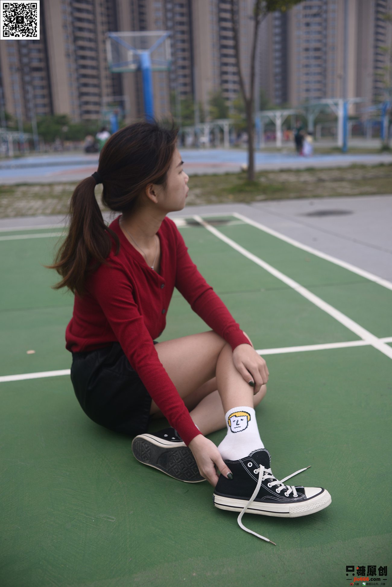 图片[48]-[只糖棉袜]NO.294 小茜 追赶日落[152P] – 速更版-美库