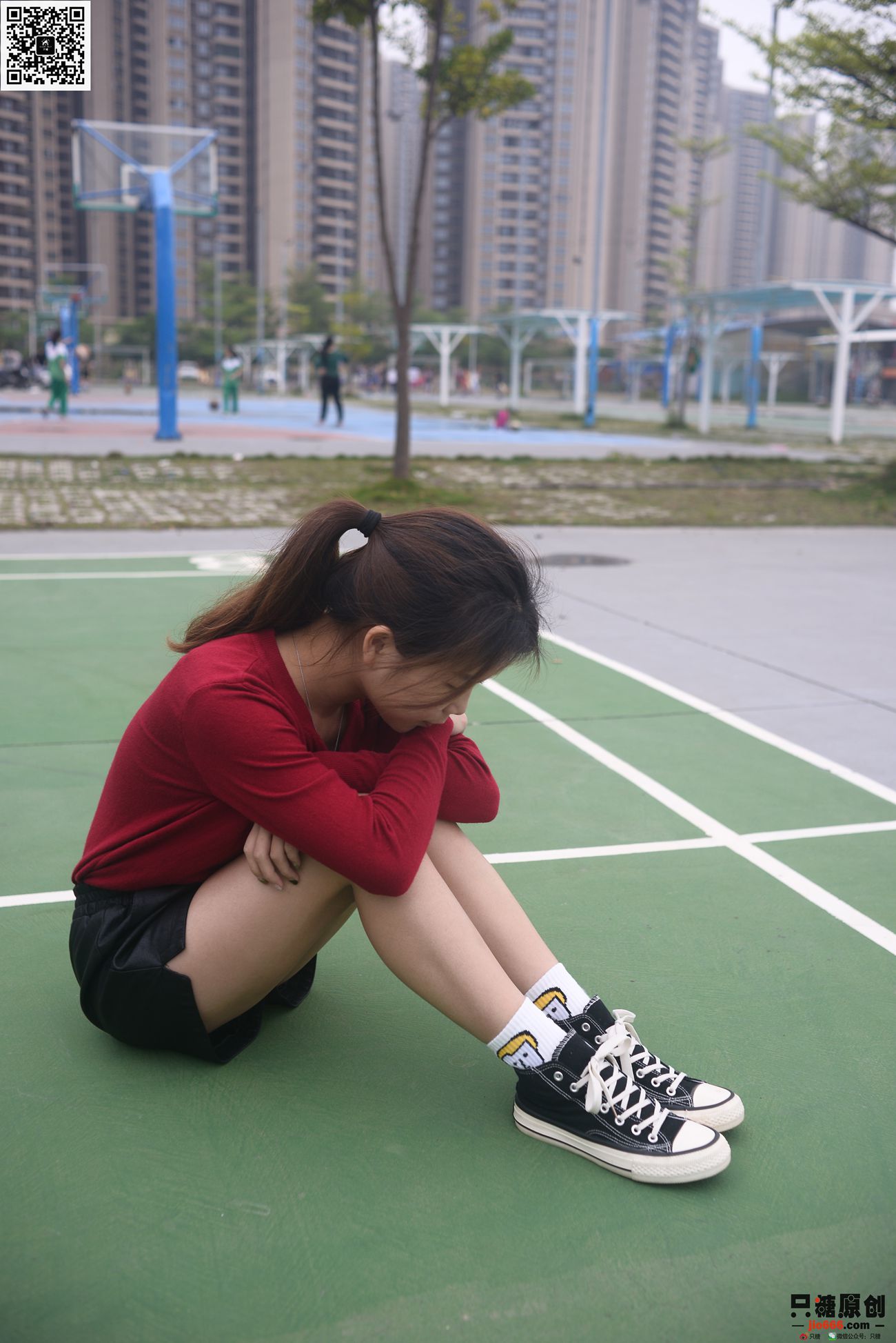 图片[60]-[只糖棉袜]NO.294 小茜 追赶日落[152P] – 速更版-美库