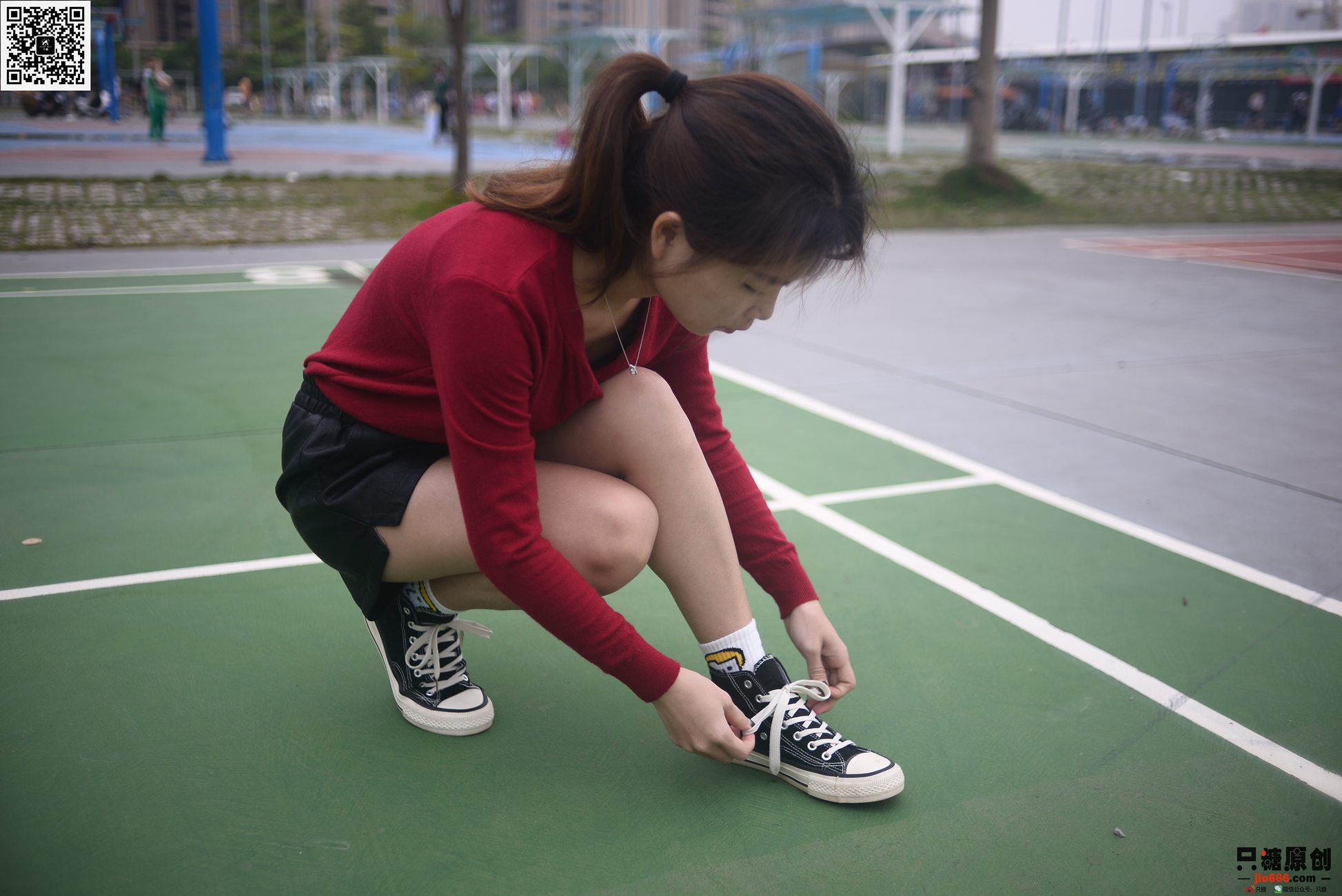 图片[63]-[只糖棉袜]NO.294 小茜 追赶日落[152P] – 速更版-美库