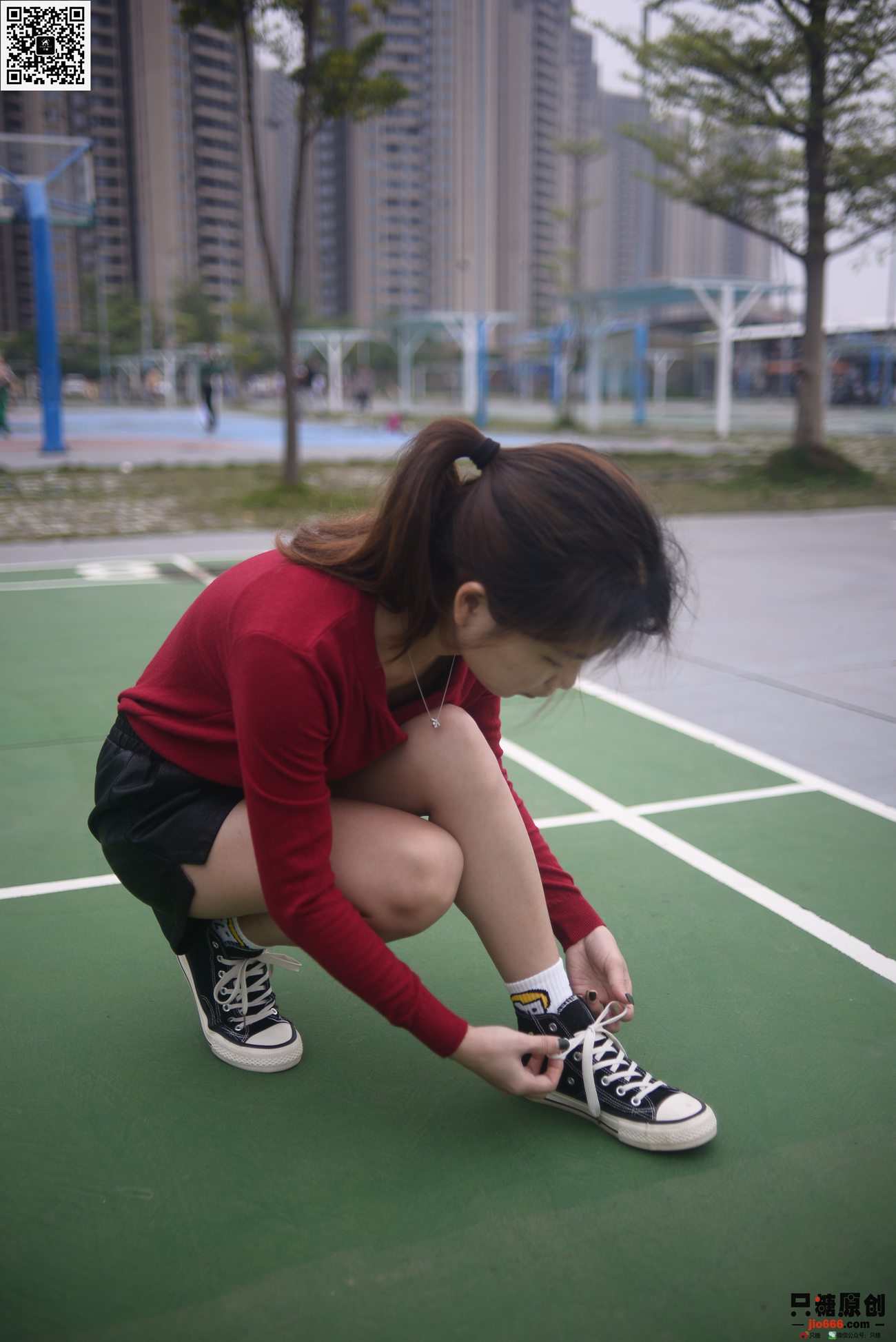 图片[64]-[只糖棉袜]NO.294 小茜 追赶日落[152P] – 速更版-美库