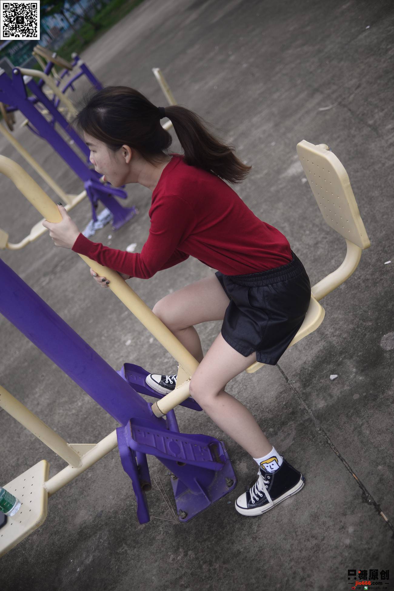 图片[73]-[只糖棉袜]NO.294 小茜 追赶日落[152P] – 速更版-美库