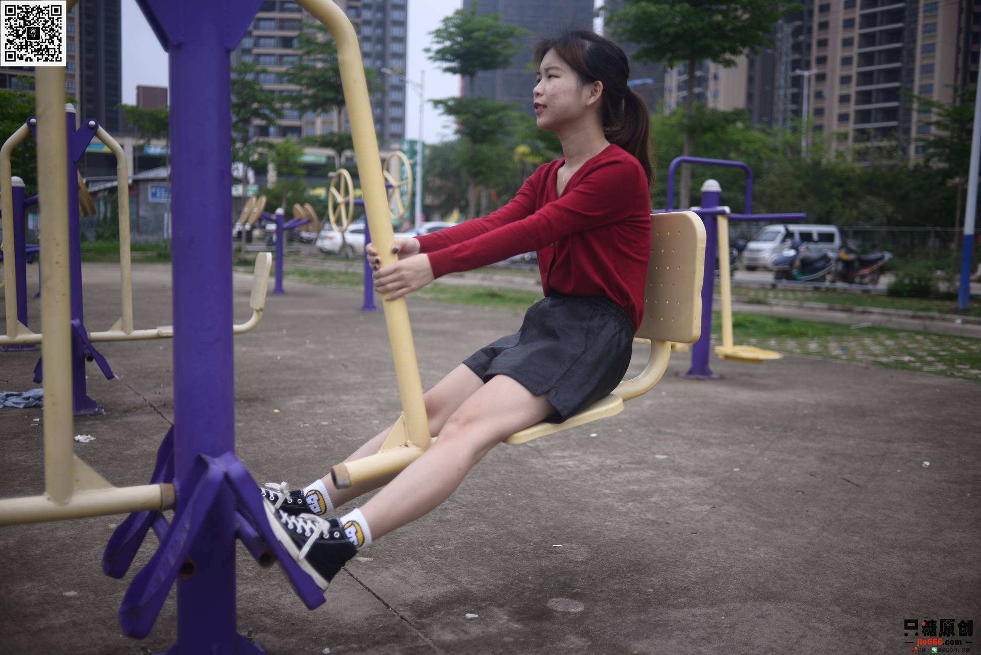 图片[75]-[只糖棉袜]NO.294 小茜 追赶日落[152P] – 速更版-美库