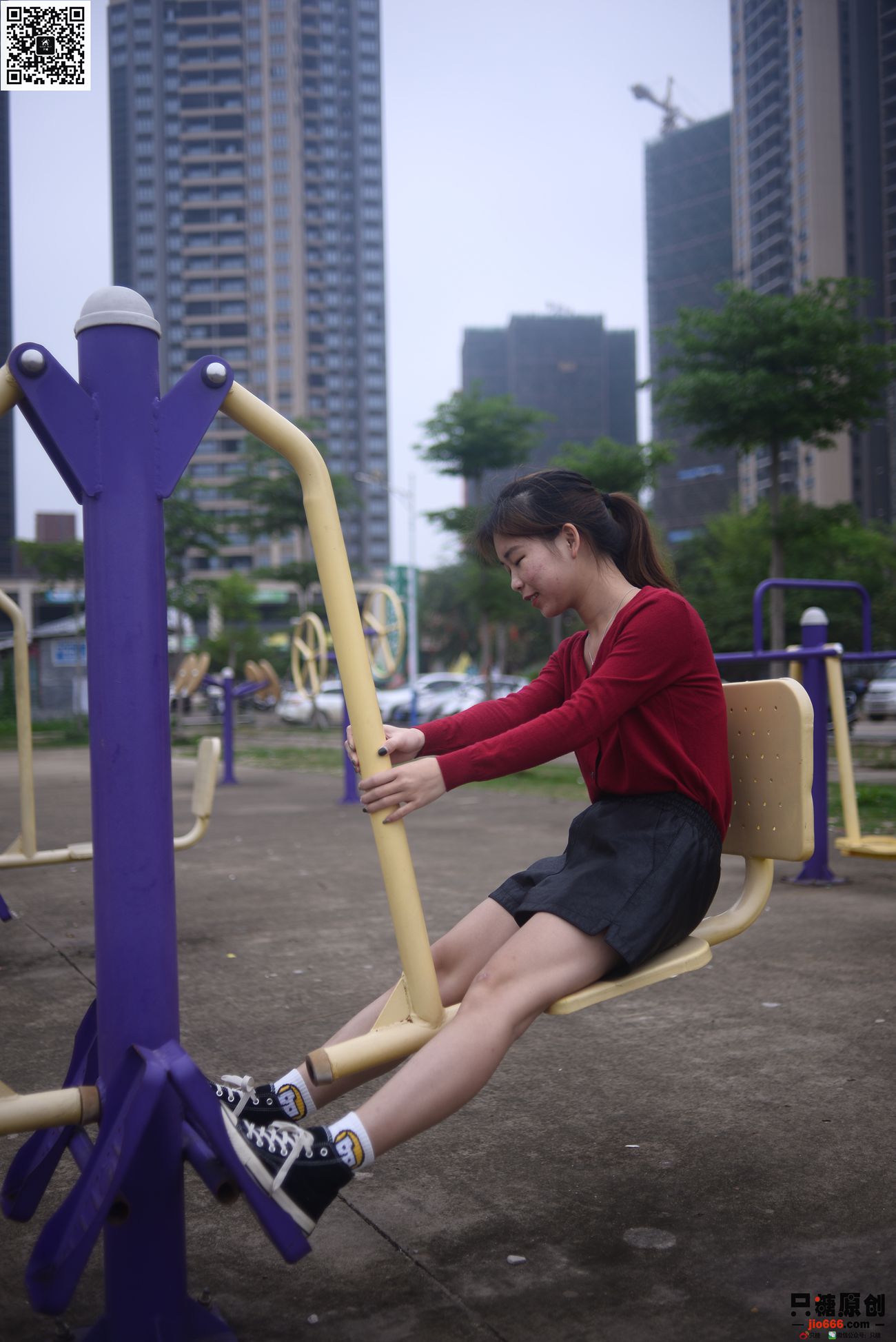 图片[77]-[只糖棉袜]NO.294 小茜 追赶日落[152P] – 速更版-美库