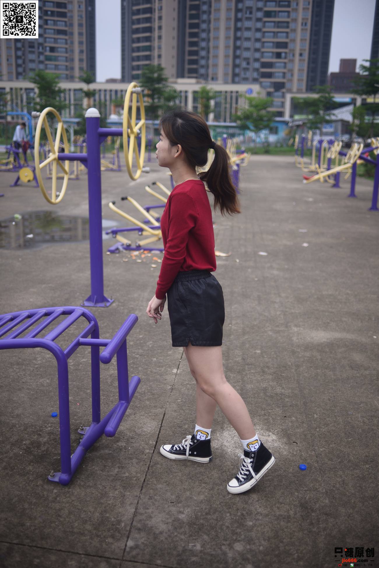 图片[82]-[只糖棉袜]NO.294 小茜 追赶日落[152P] – 速更版-美库