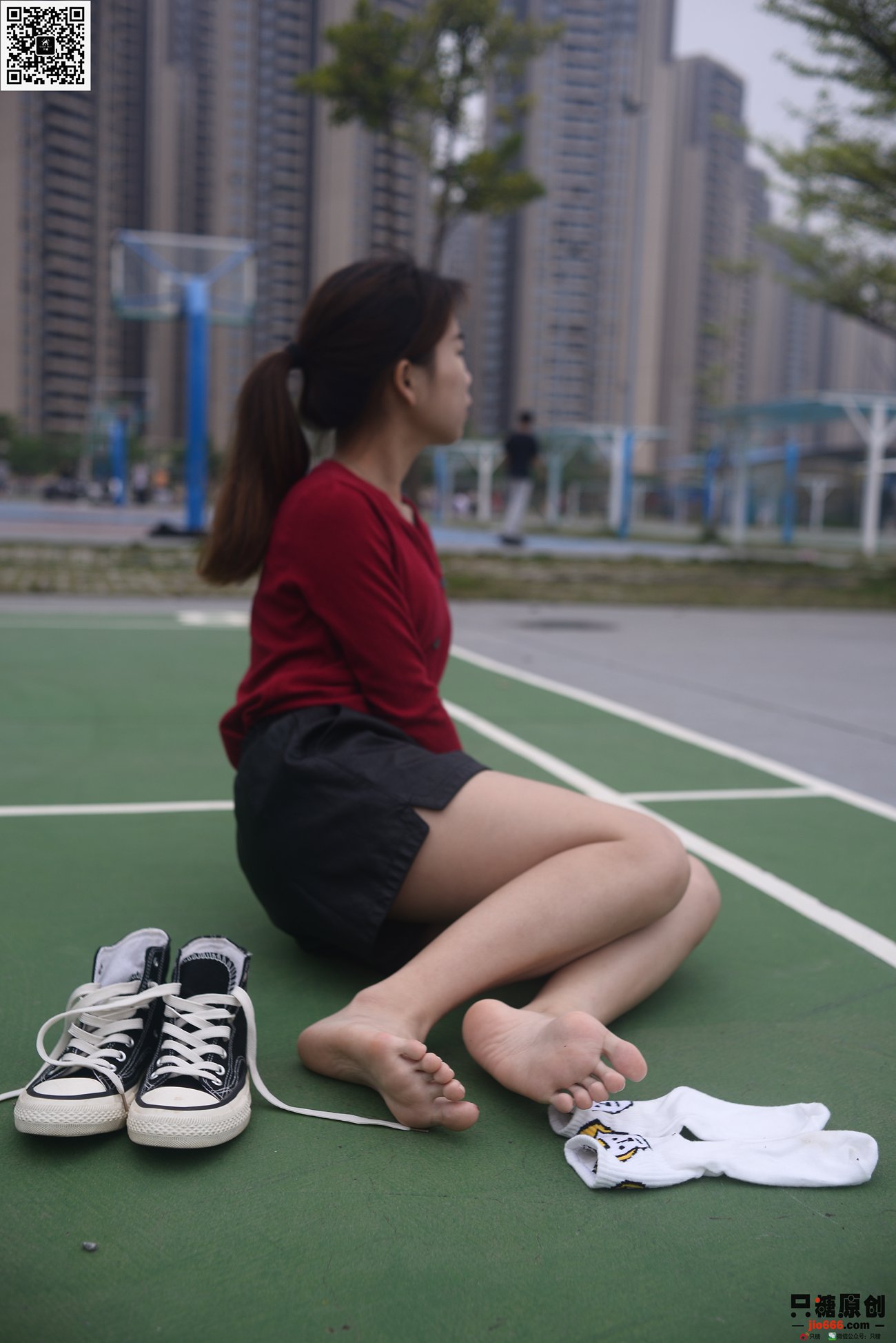 图片[117]-[只糖棉袜]NO.294 小茜 追赶日落[152P] – 速更版-美库