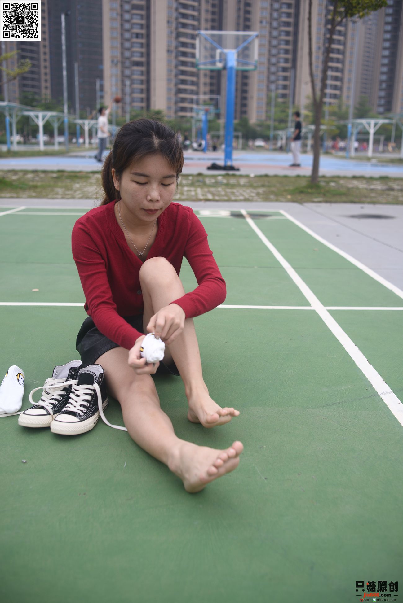 图片[127]-[只糖棉袜]NO.294 小茜 追赶日落[152P] – 速更版-美库