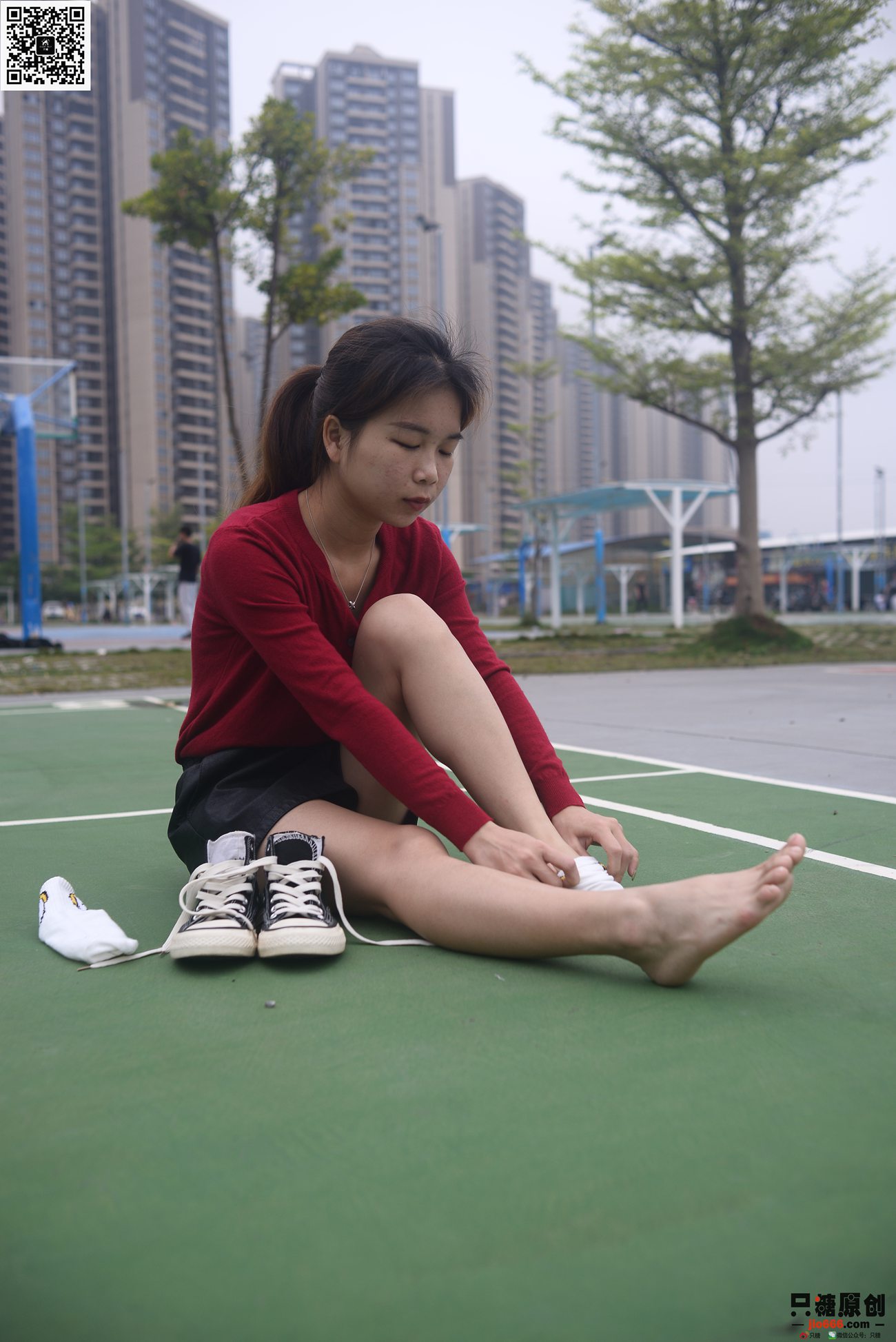 图片[128]-[只糖棉袜]NO.294 小茜 追赶日落[152P] – 速更版-美库