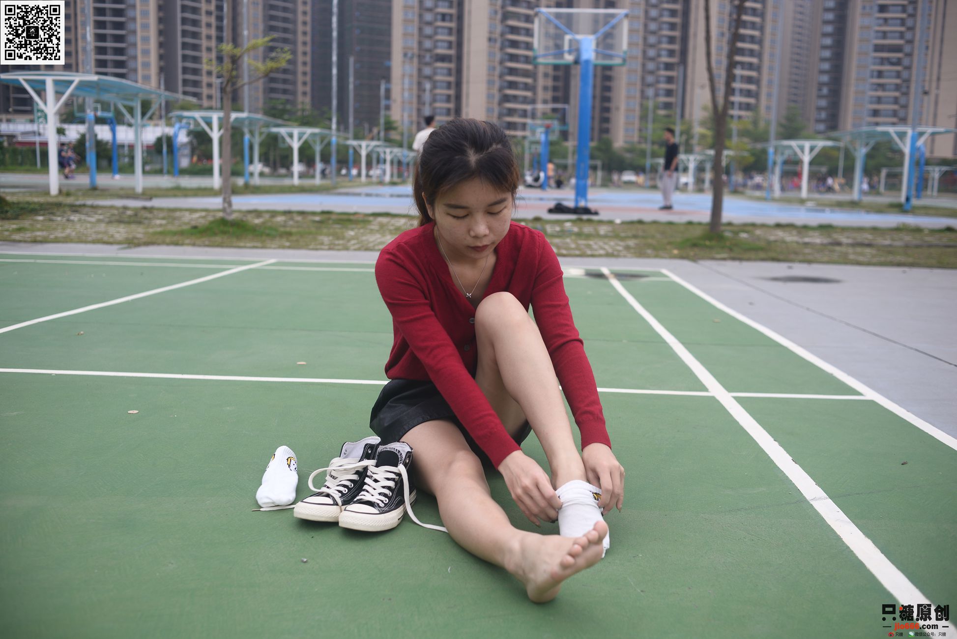 图片[129]-[只糖棉袜]NO.294 小茜 追赶日落[152P] – 速更版-美库