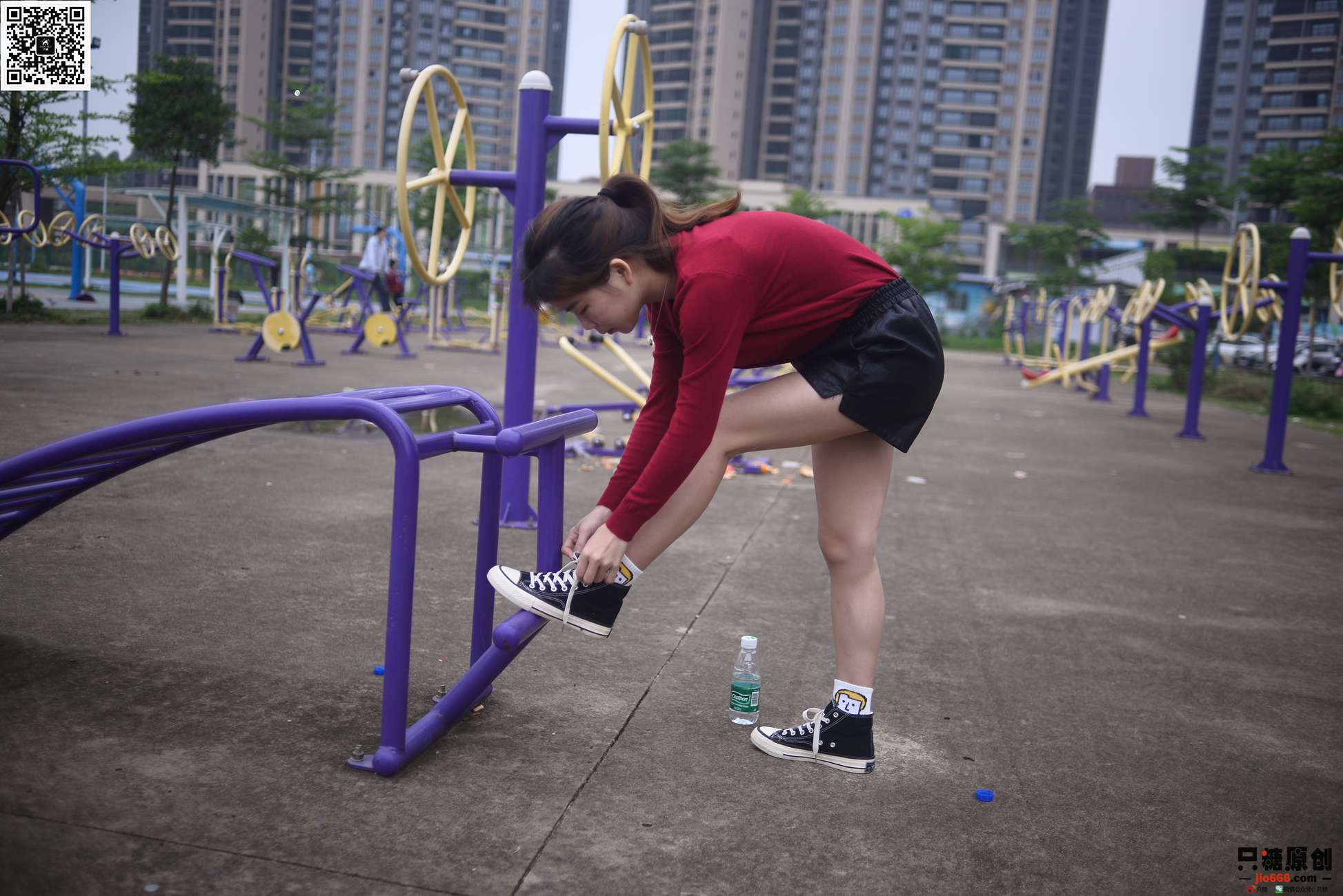 图片[130]-[只糖棉袜]NO.294 小茜 追赶日落[152P] – 速更版-美库